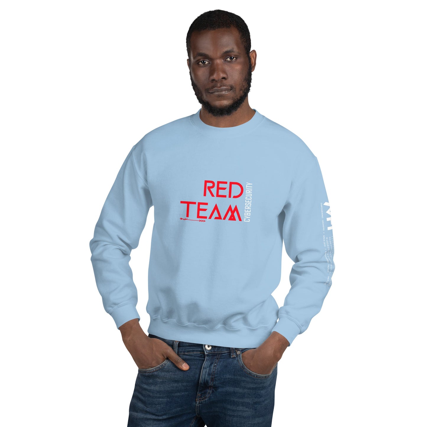Cyber Security Red Team V4 - Unisex Sweatshirt by DarkByteGear