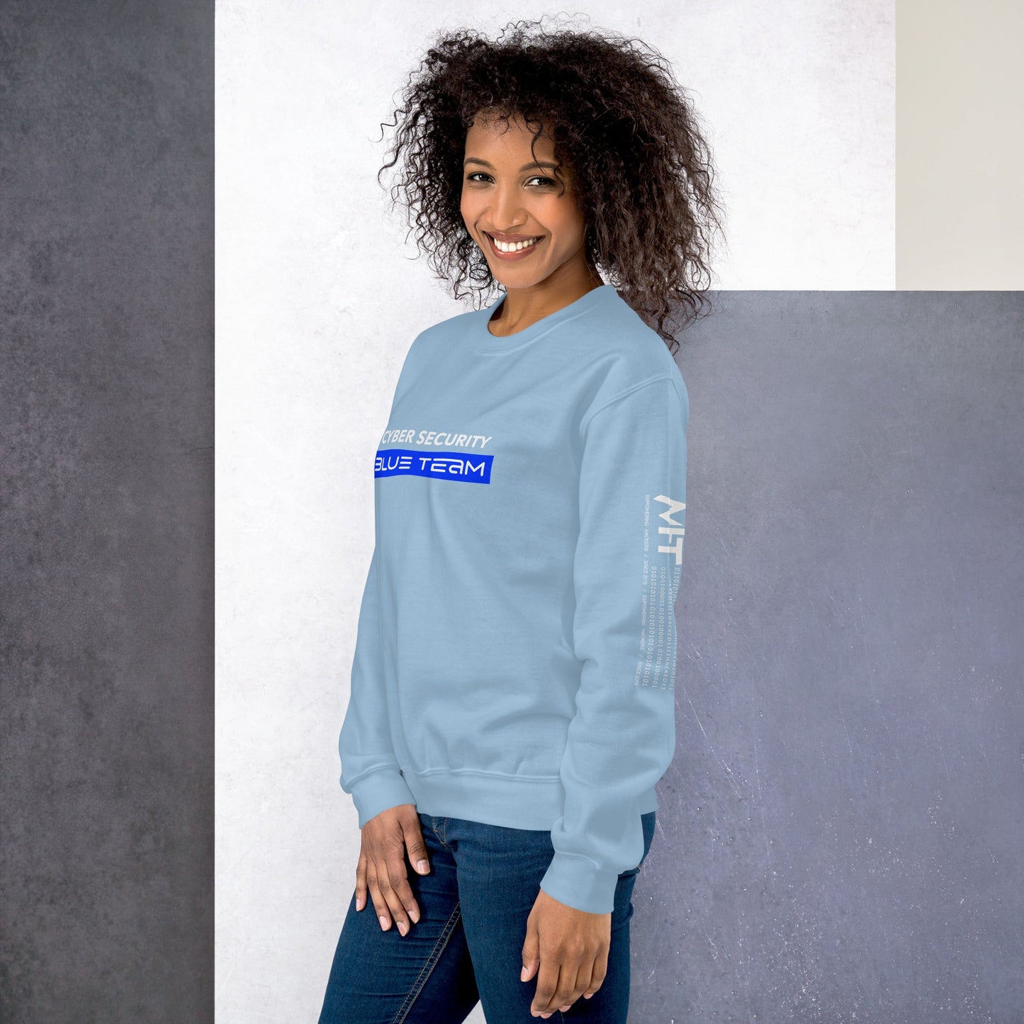 Cyber Security Blue Team V8 - Unisex Sweatshirt by DarkByteGear