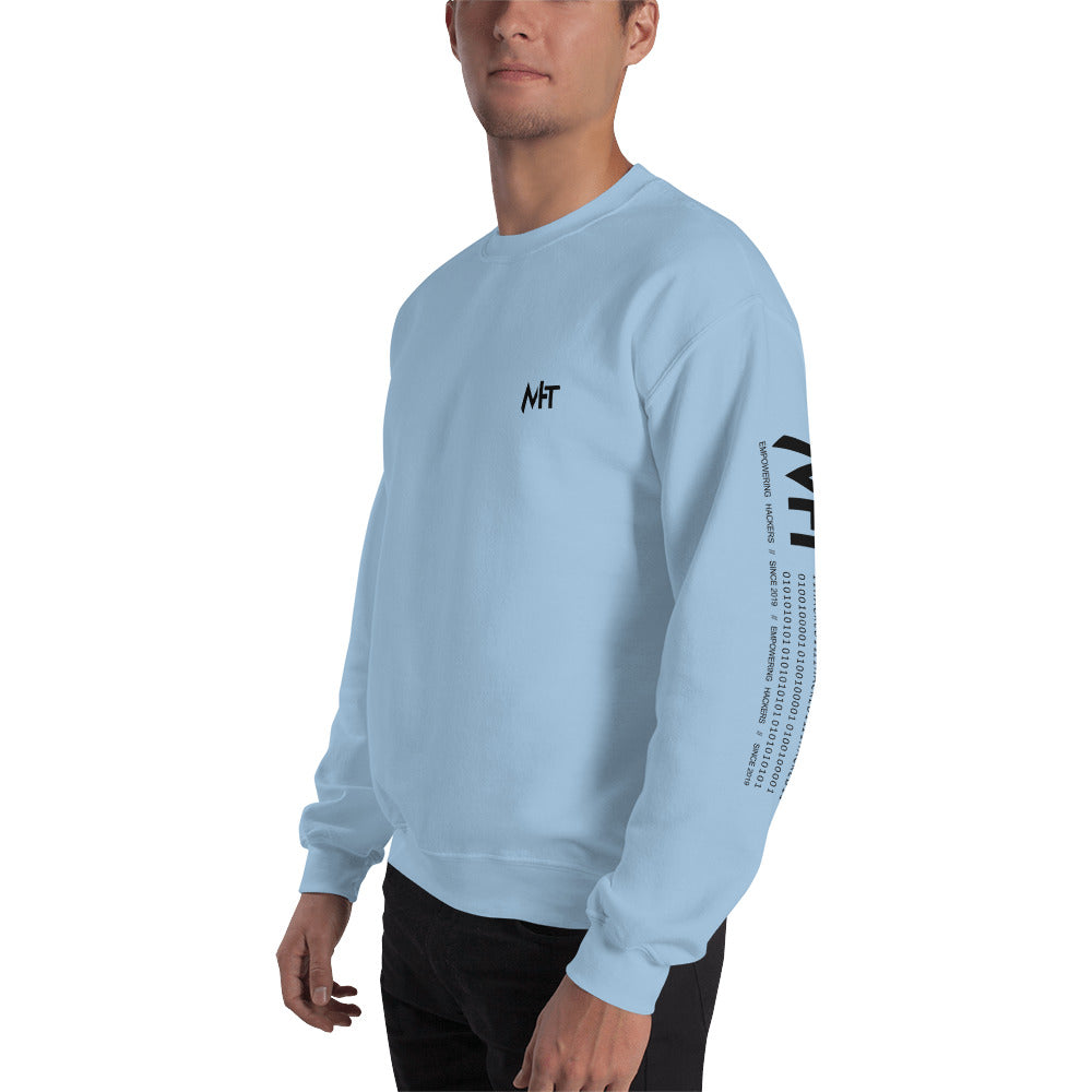 White Hat Hacker - Unisex Sweatshirt (all sides print) by DarkByteGear