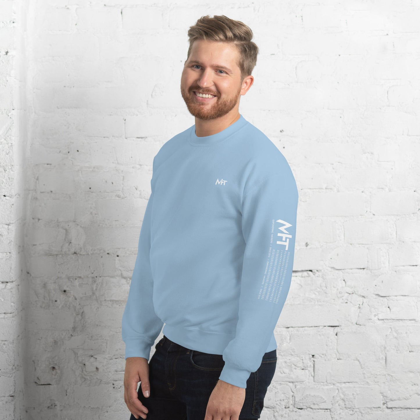 Cyber Security Blue Team V13 - Unisex Sweatshirt ( Back Print ) by DarkByteGear