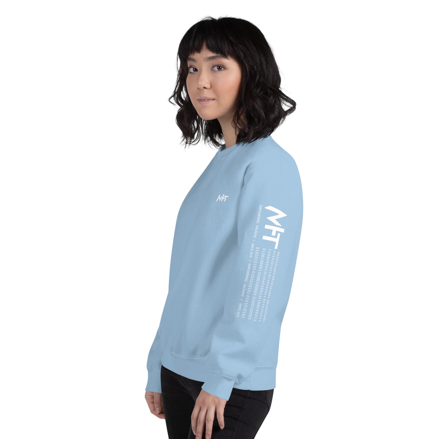 Cyber Security Blue Team V14 - Unisex Sweatshirt ( Back Print ) by DarkByteGear