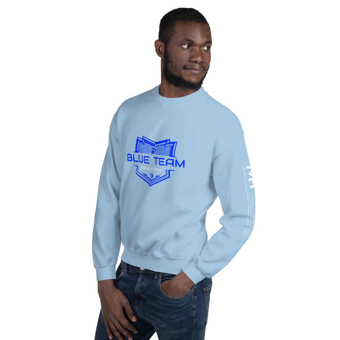 Cyber Security Blue Team V17 - Unisex Sweatshirt by DarkByteGear