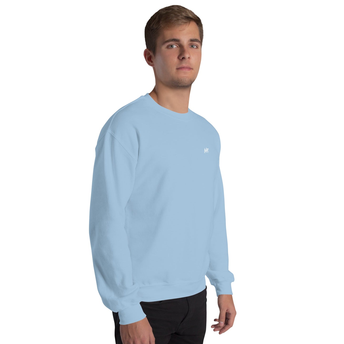 Cyber Security Blue Team V1 - Unisex Sweatshirt ( Back Print ) by DarkByteGear