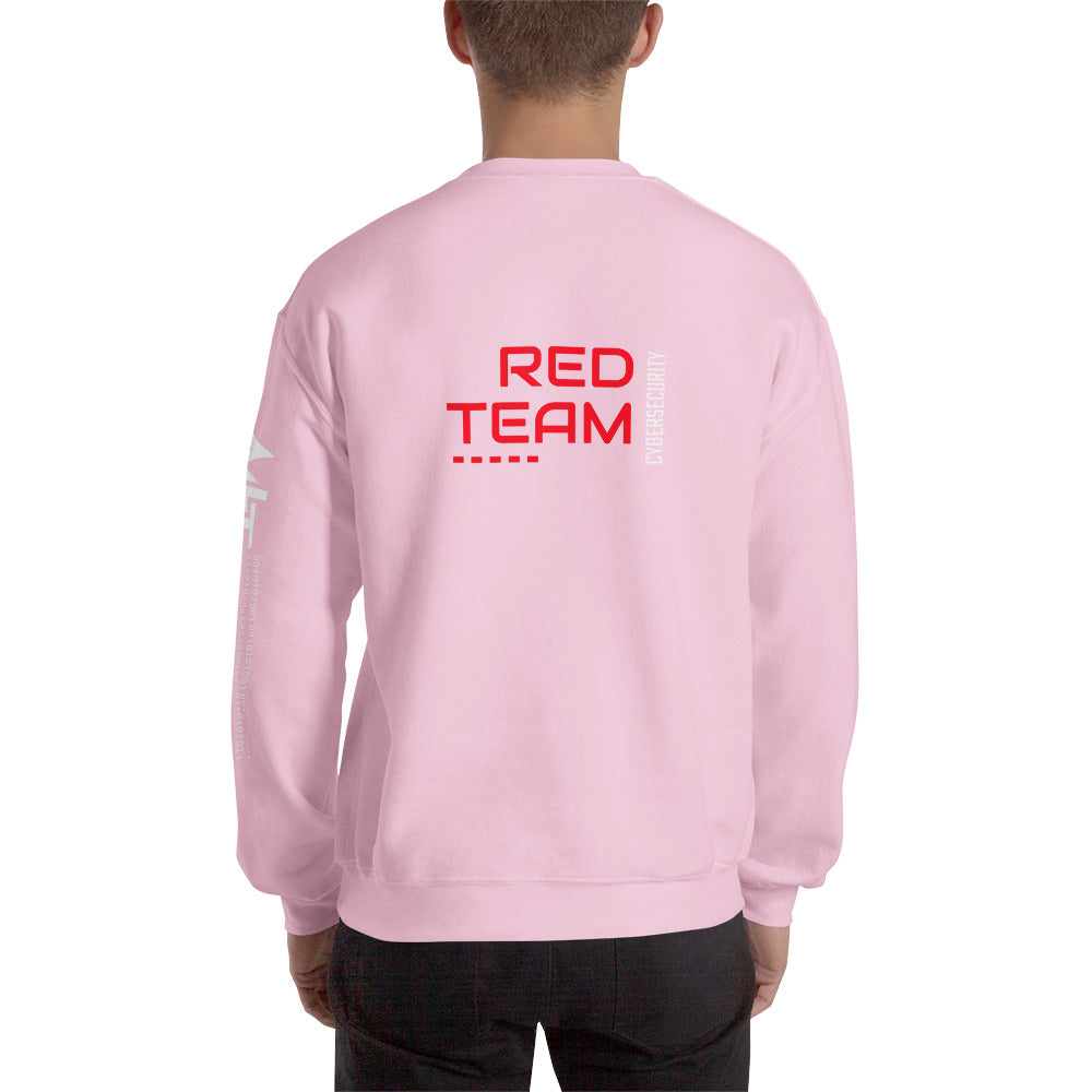 Cyber Security Red Team V14 - Unisex Sweatshirt ( Back Print ) by DarkByteGear