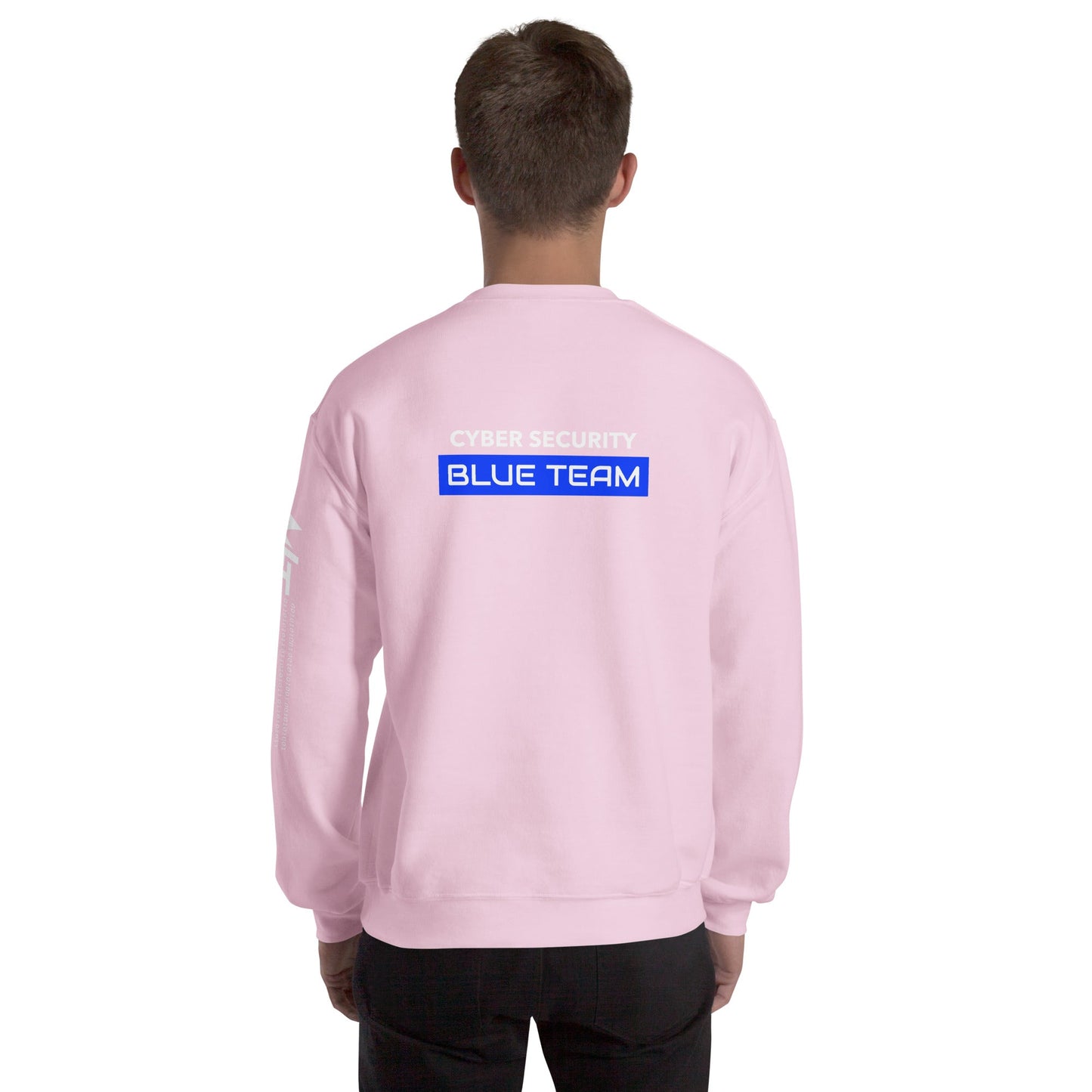Cyber Security Blue Team V12 - Unisex Sweatshirt ( Back Print ) by DarkByteGear