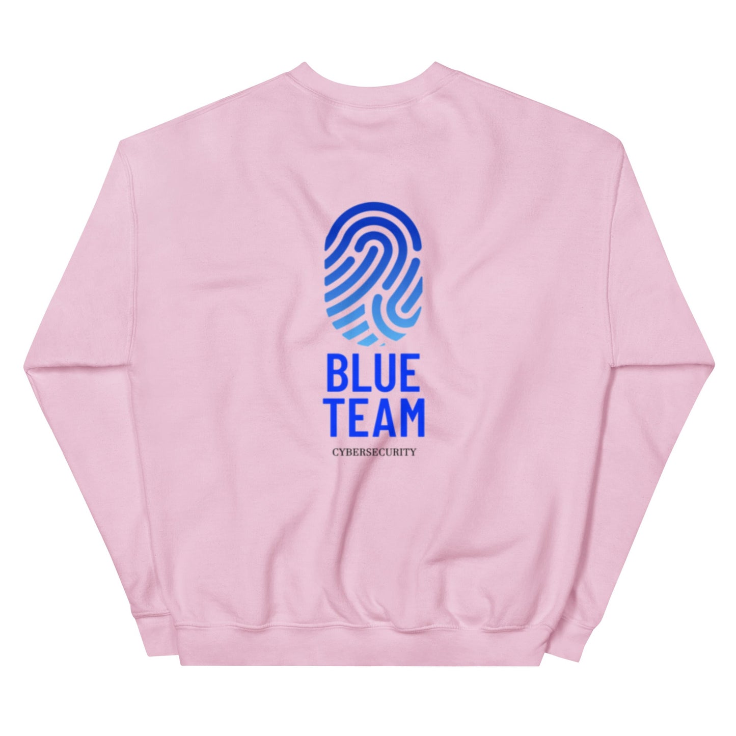 Cyber Security Blue Team v2 - Unisex Sweatshirt ( Back Print ) by DarkByteGear