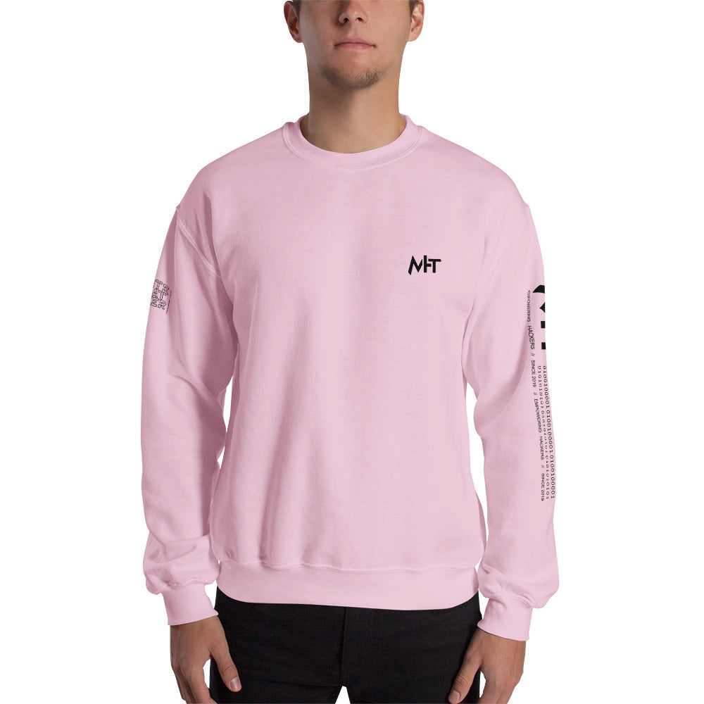 White Hat Hacker - Unisex Sweatshirt (all sides print) by DarkByteGear