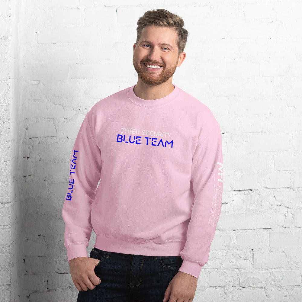 Cybersecurity Blue Team v4 - Unisex Sweatshirt by DarkByteGear