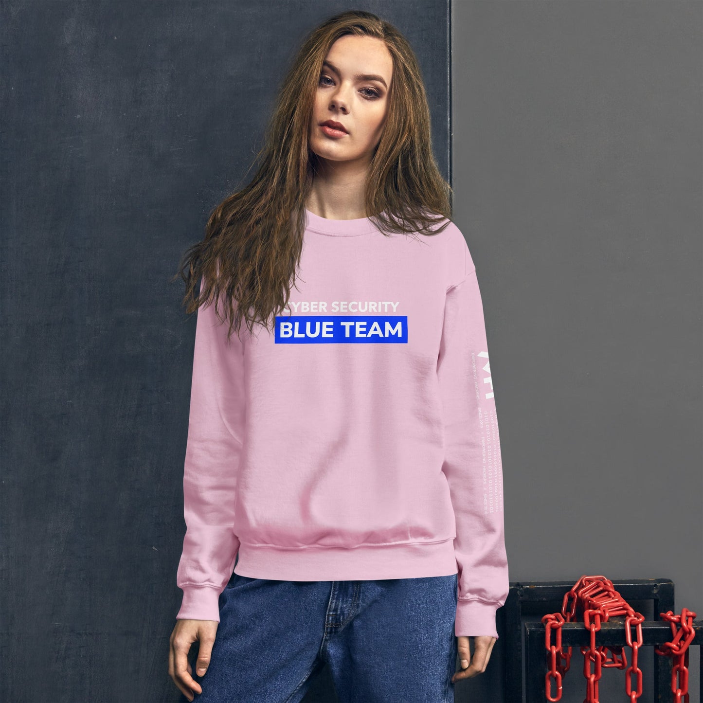 Cyber Security Blue Team V11 - Unisex Sweatshirt by DarkByteGear