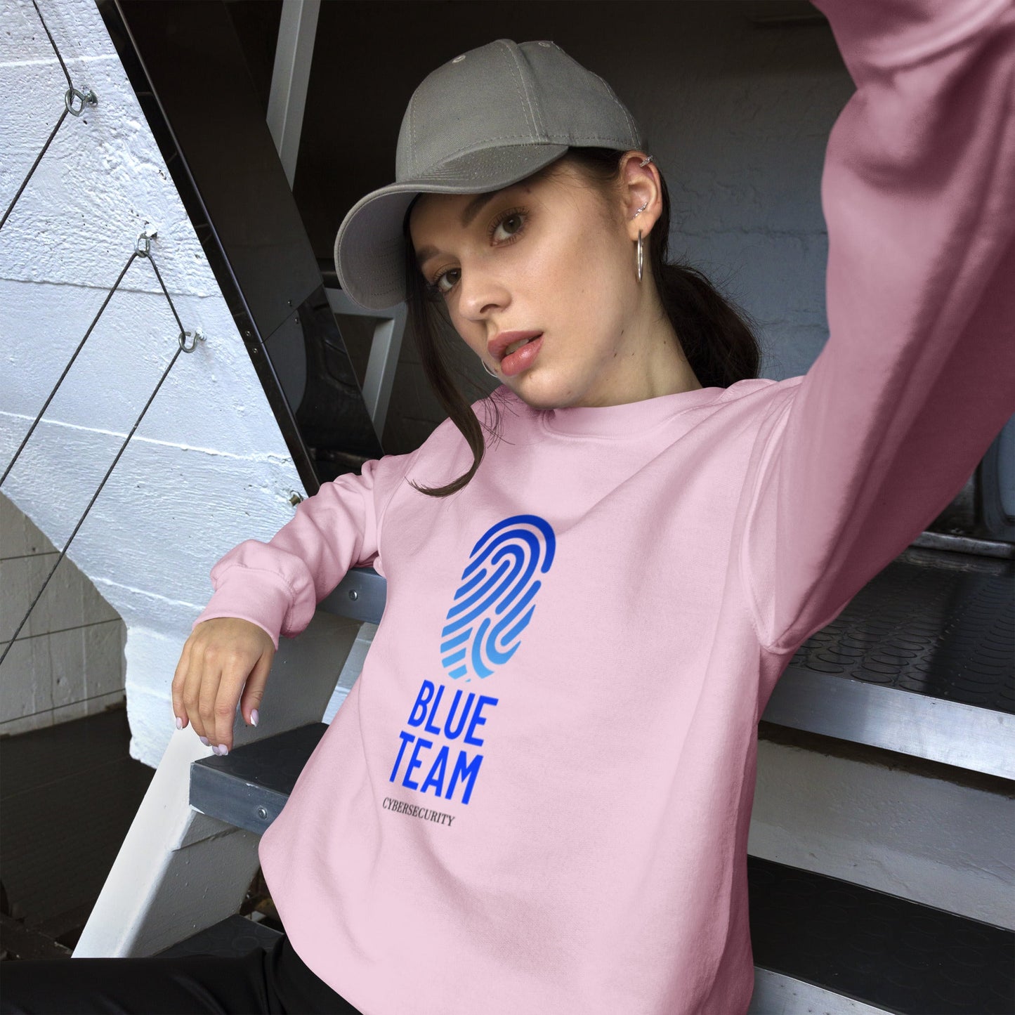 Cyber Security Blue Team v2 - Unisex Sweatshirt by DarkByteGear