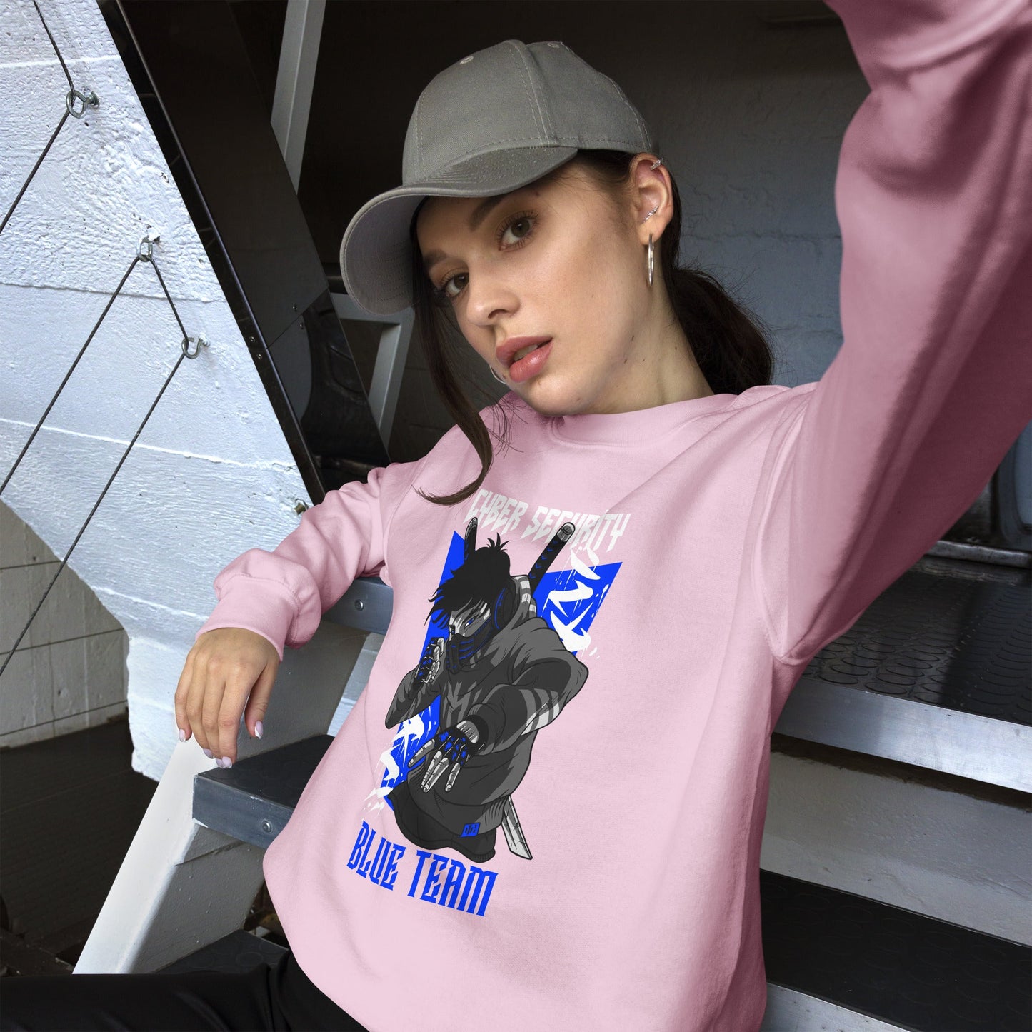 Cyber Security Blue Team V3 - Unisex Sweatshirt by DarkByteGear