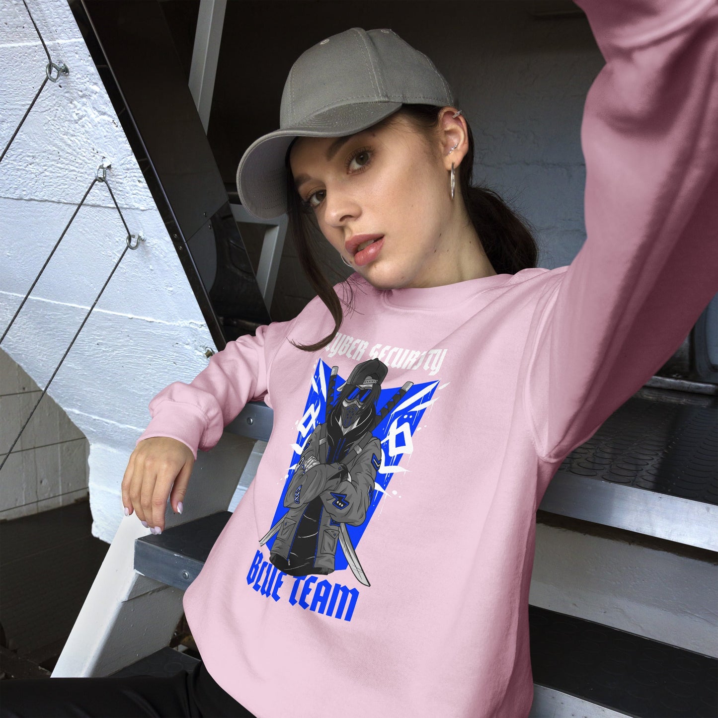 Cyber Security Blue Team V3 - Unisex Sweatshirt by DarkByteGear