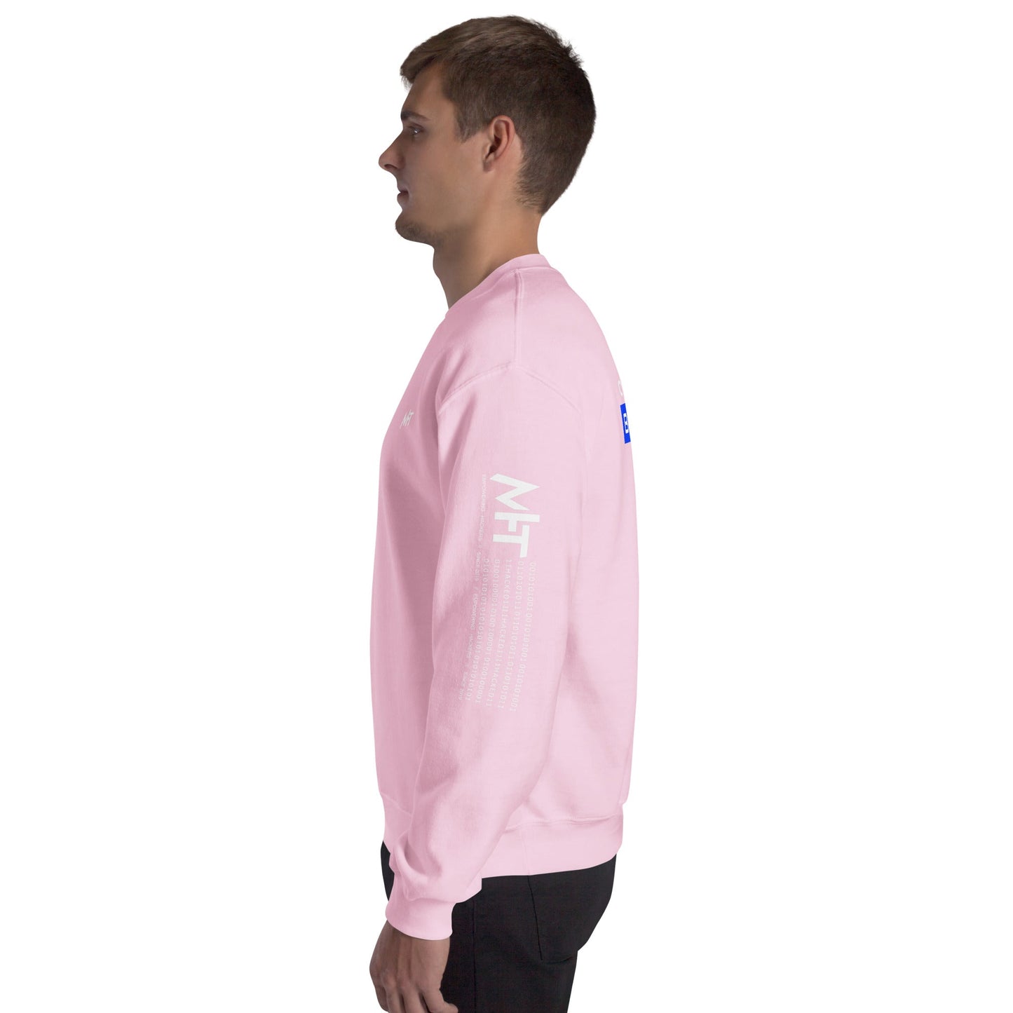 Cyber Security Blue Team V12 - Unisex Sweatshirt ( Back Print ) by DarkByteGear