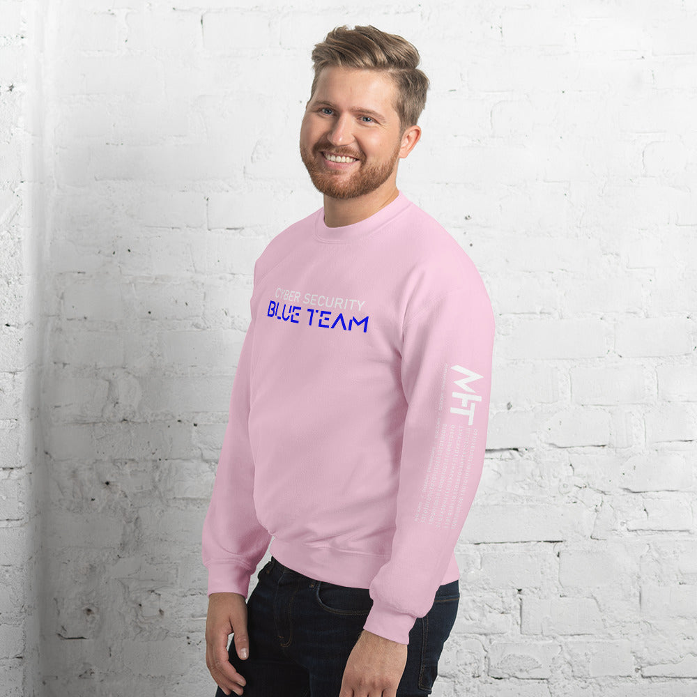 Cybersecurity Blue Team v4 - Unisex Sweatshirt by DarkByteGear