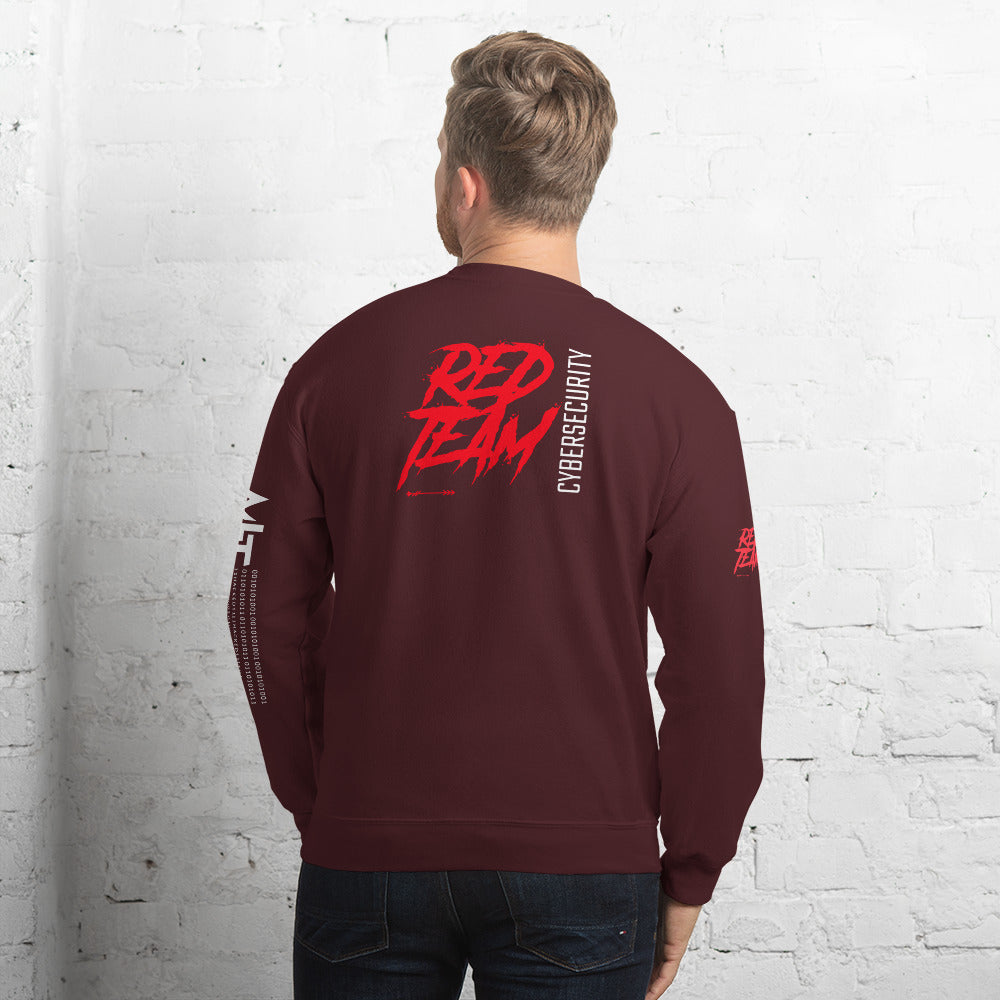 Cyber Security Red Team V10 - Unisex Sweatshirt by DarkByteGear