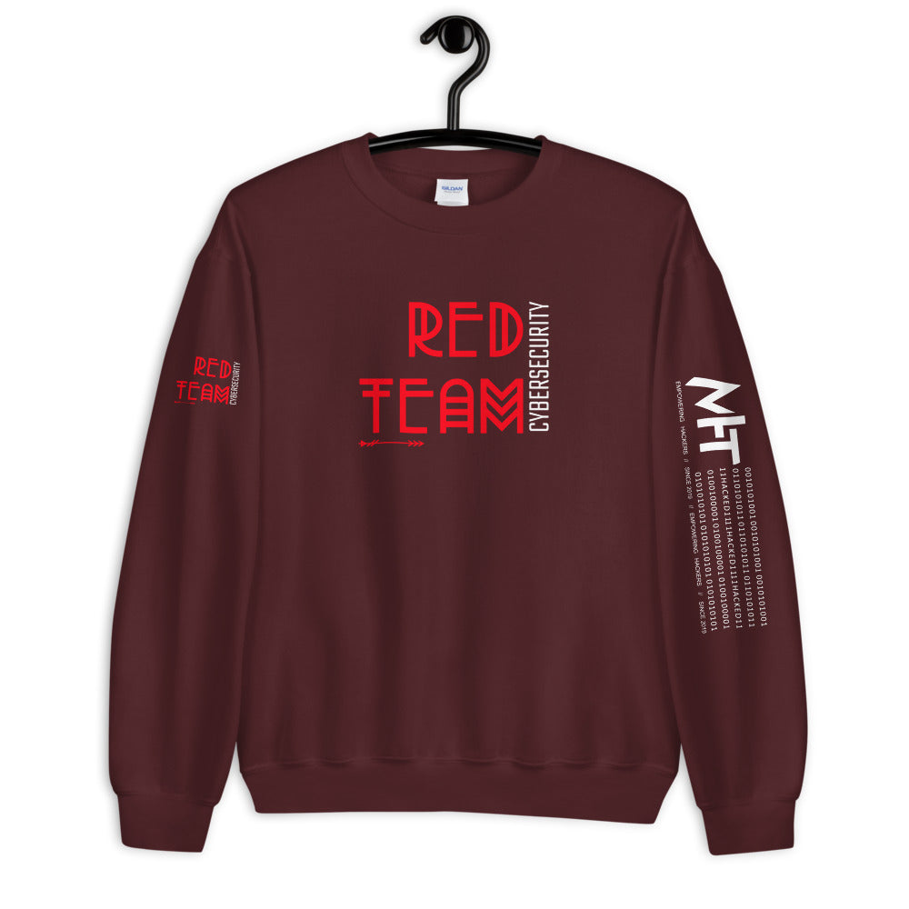 Cyber Security Red Team v5 - Unisex Sweatshirt by DarkByteGear