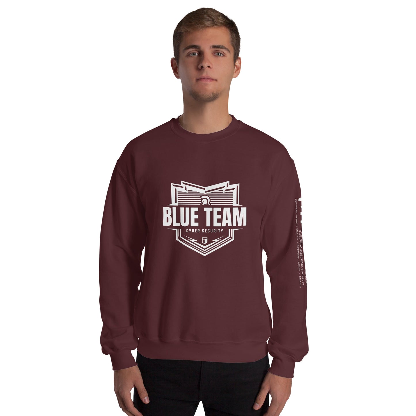 Cyber Security Blue Team V1 - Unisex Sweatshirt by DarkByteGear