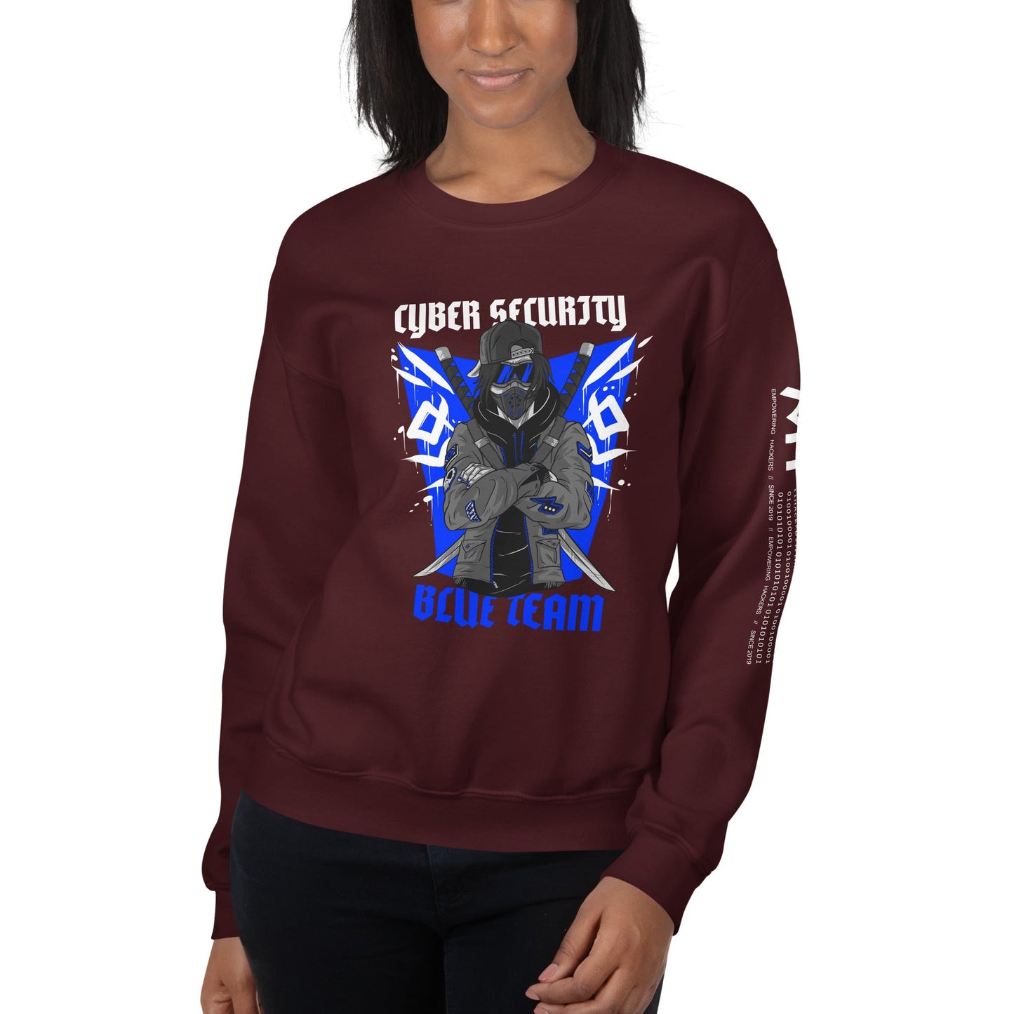 Cyber Security Blue Team V3 - Unisex Sweatshirt by DarkByteGear