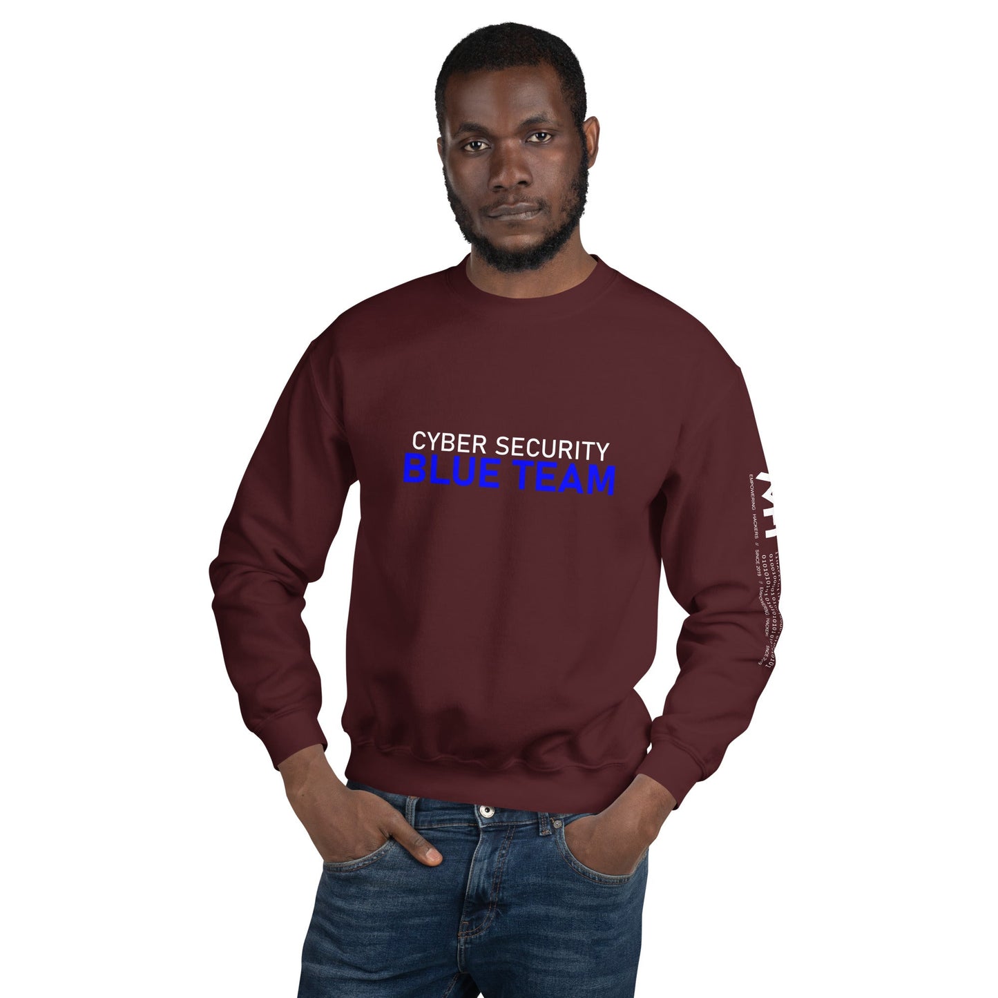 Cyber Security Blue team V4 - Unisex Sweatshirt by DarkByteGear