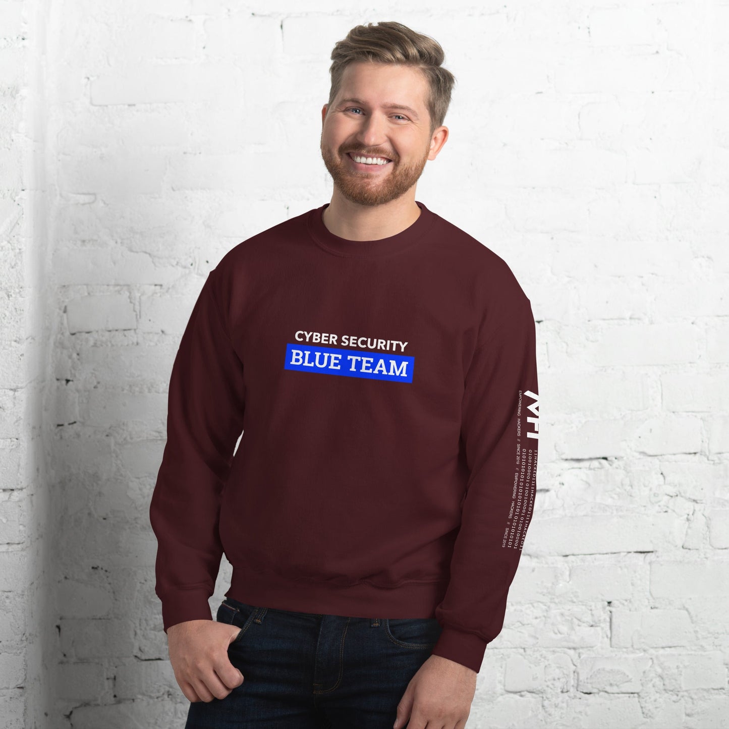 Cyber Security Blue Team V6 - Unisex Sweatshirt by DarkByteGear