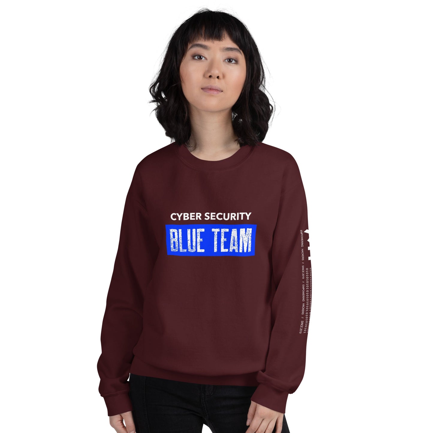 Cyber Security Blue Team V5 - Unisex Sweatshirt by DarkByteGear