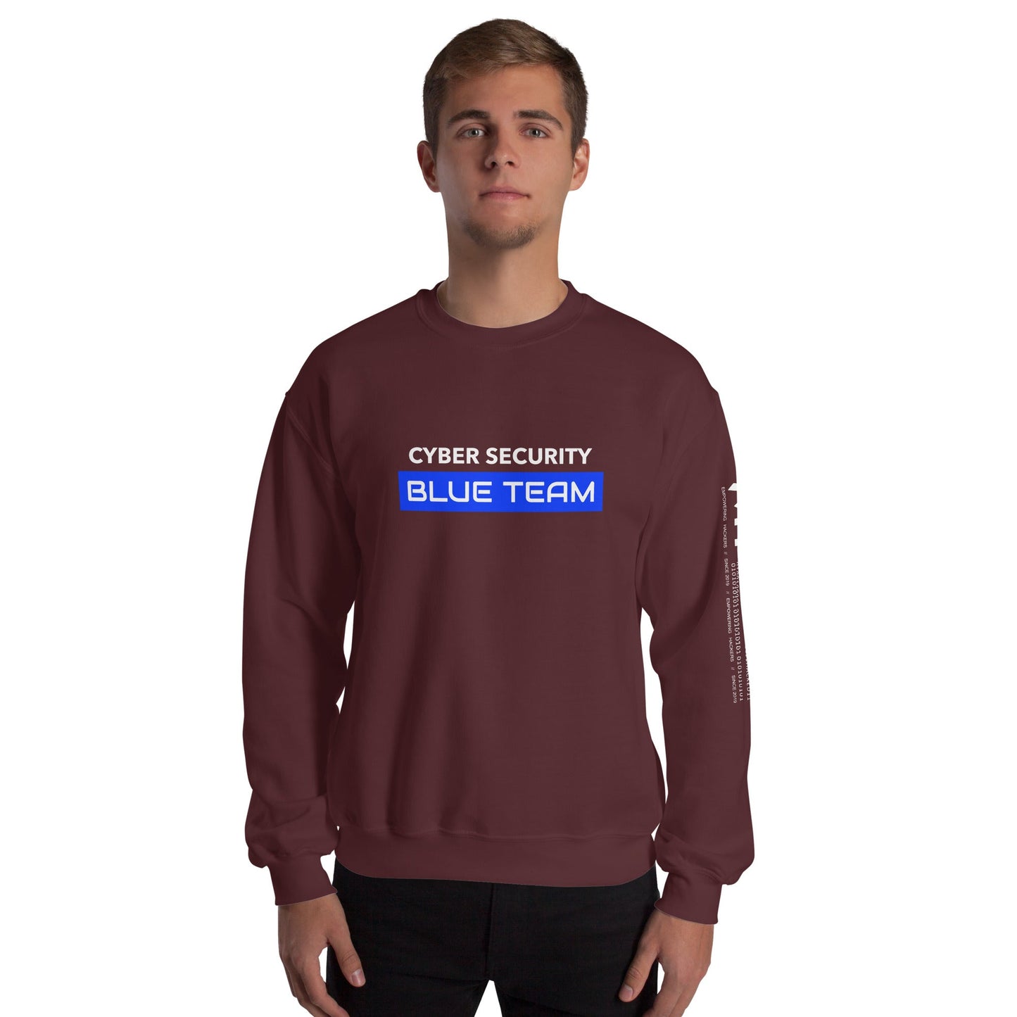 Cyber Security Blue Team V12 - Unisex Sweatshirt by DarkByteGear