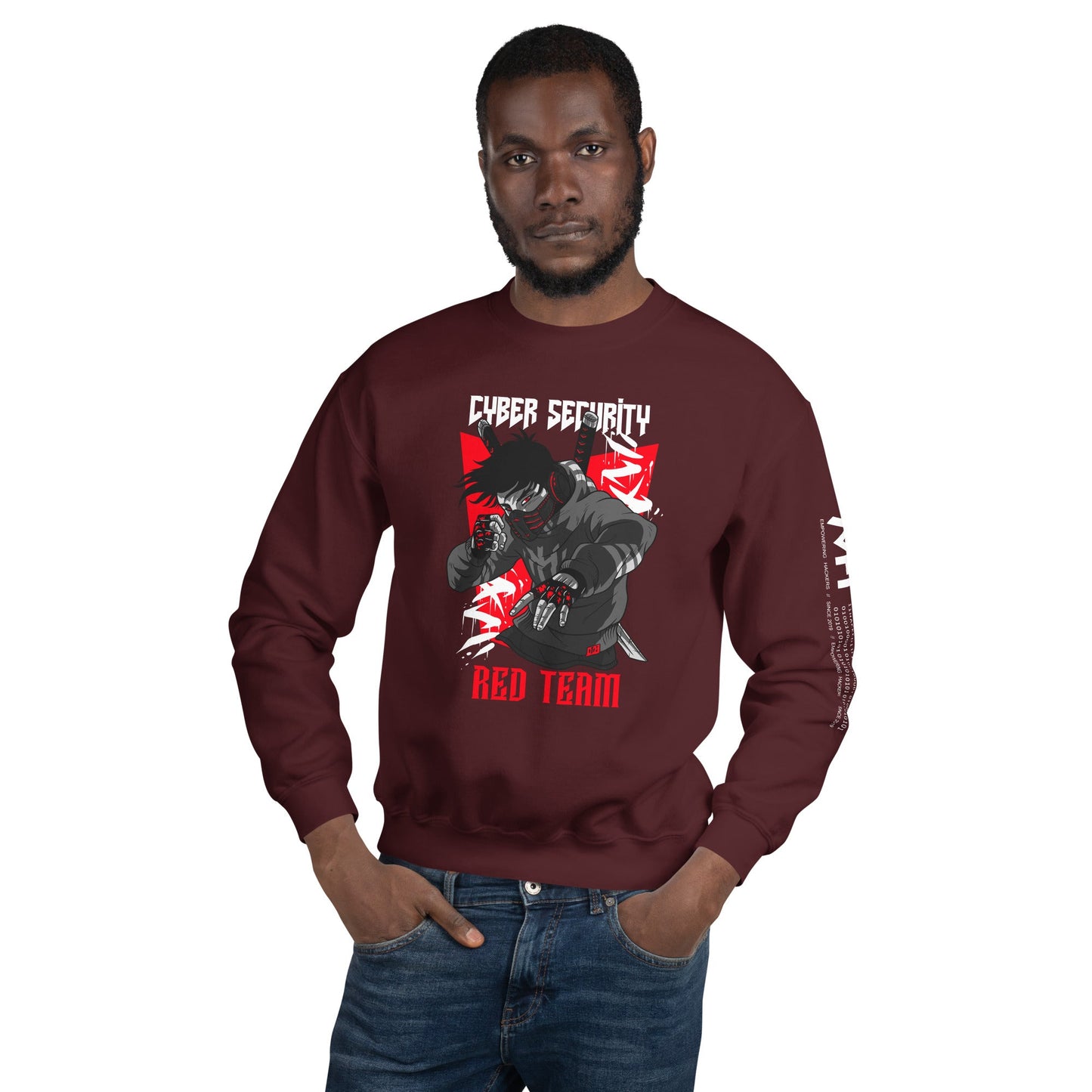 Cyber Security Red Team V3 - Unisex Sweatshirt by DarkByteGear
