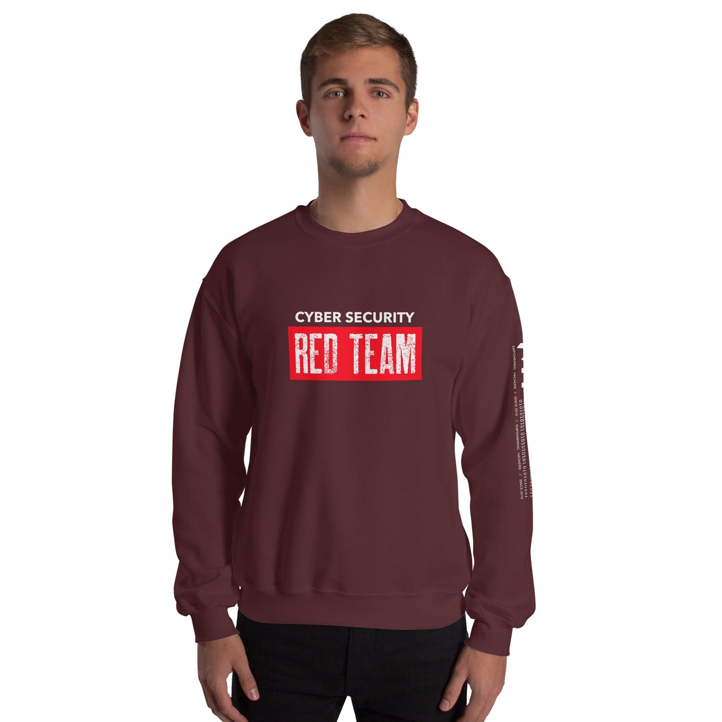 Cyber Security Red Team V1 - Unisex Sweatshirt by DarkByteGear