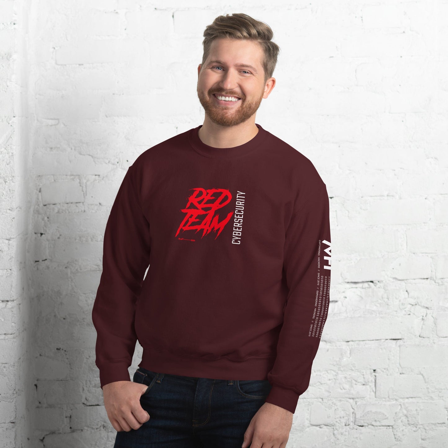 Cyber Security Red Team V6 - Unisex Sweatshirt by DarkByteGear