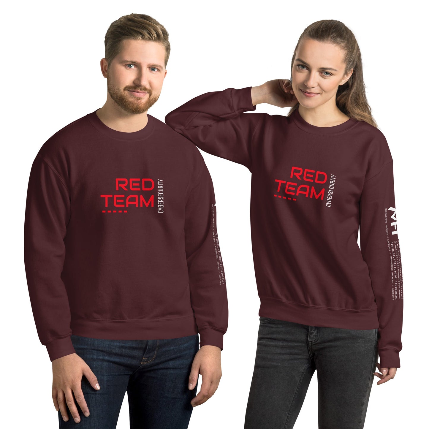 Cyber Security Red Team V14 - Unisex Sweatshirt by DarkByteGear