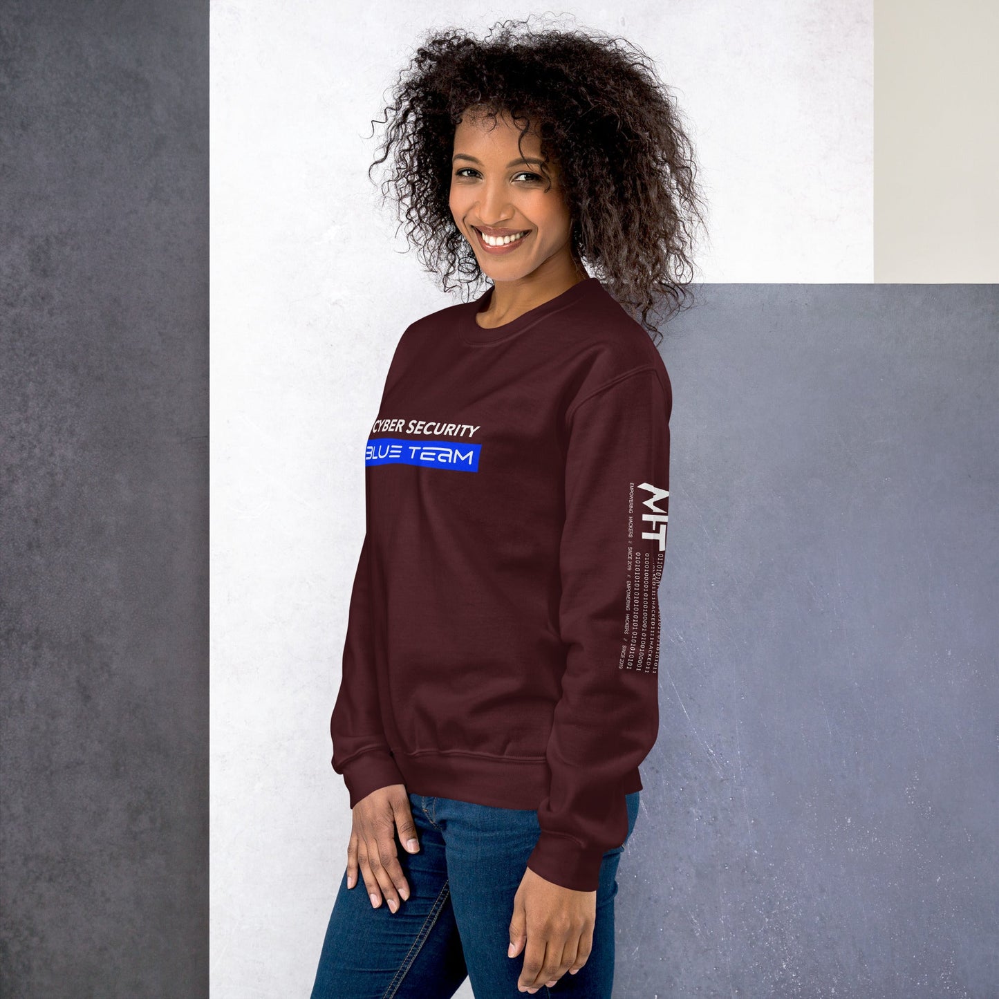 Cyber Security Blue Team V8 - Unisex Sweatshirt by DarkByteGear