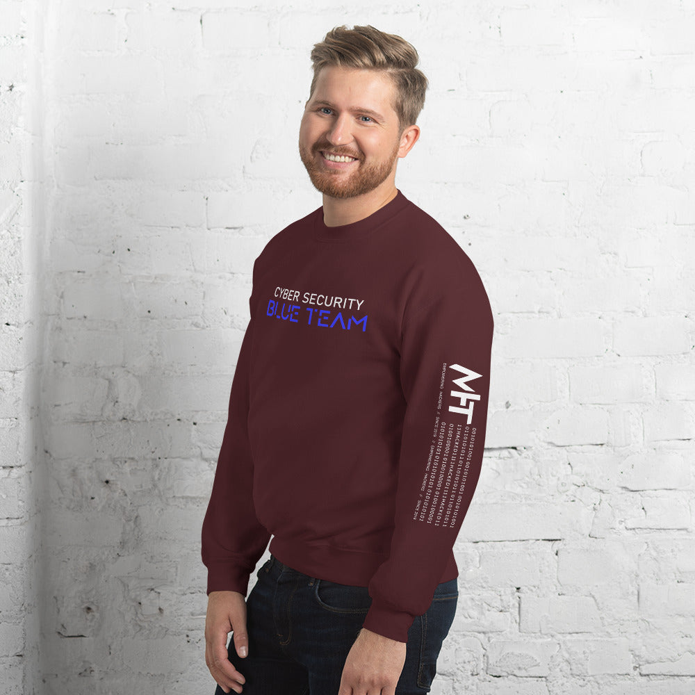 Cybersecurity Blue Team v4 - Unisex Sweatshirt by DarkByteGear