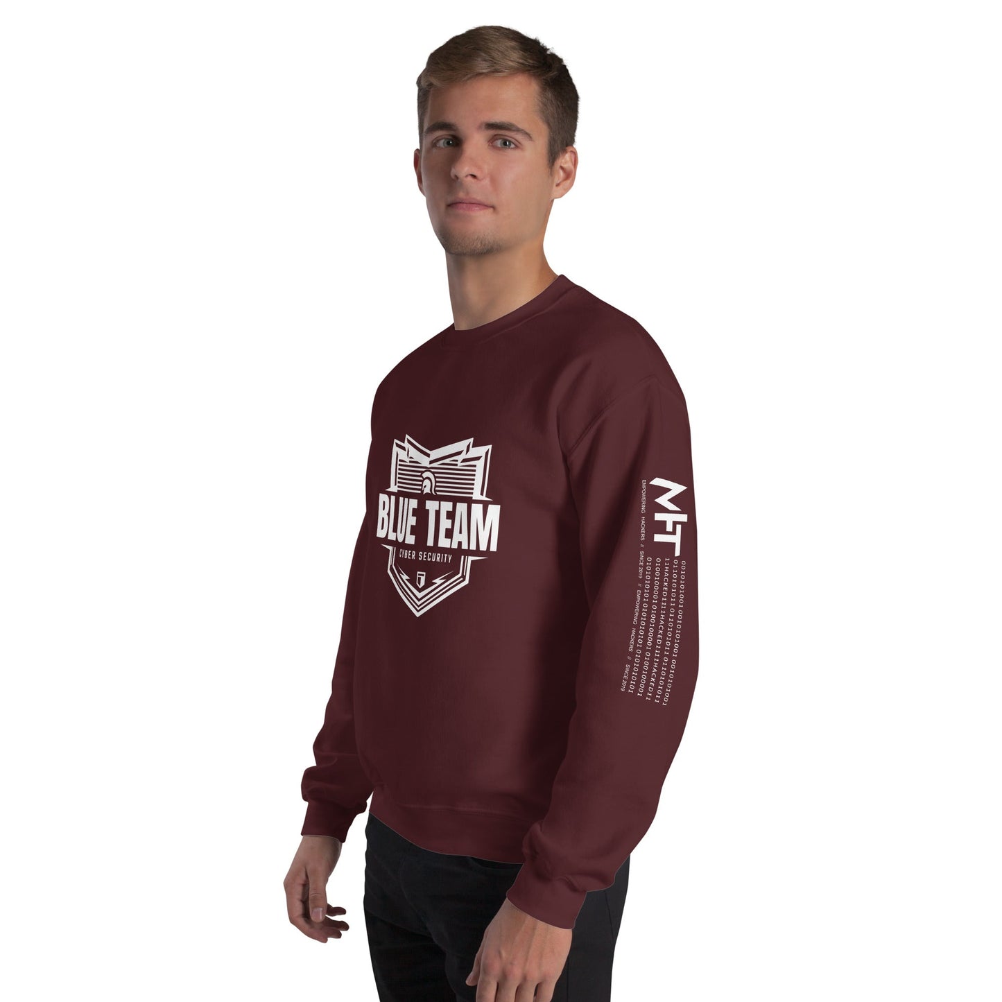 Cyber Security Blue Team V1 - Unisex Sweatshirt by DarkByteGear