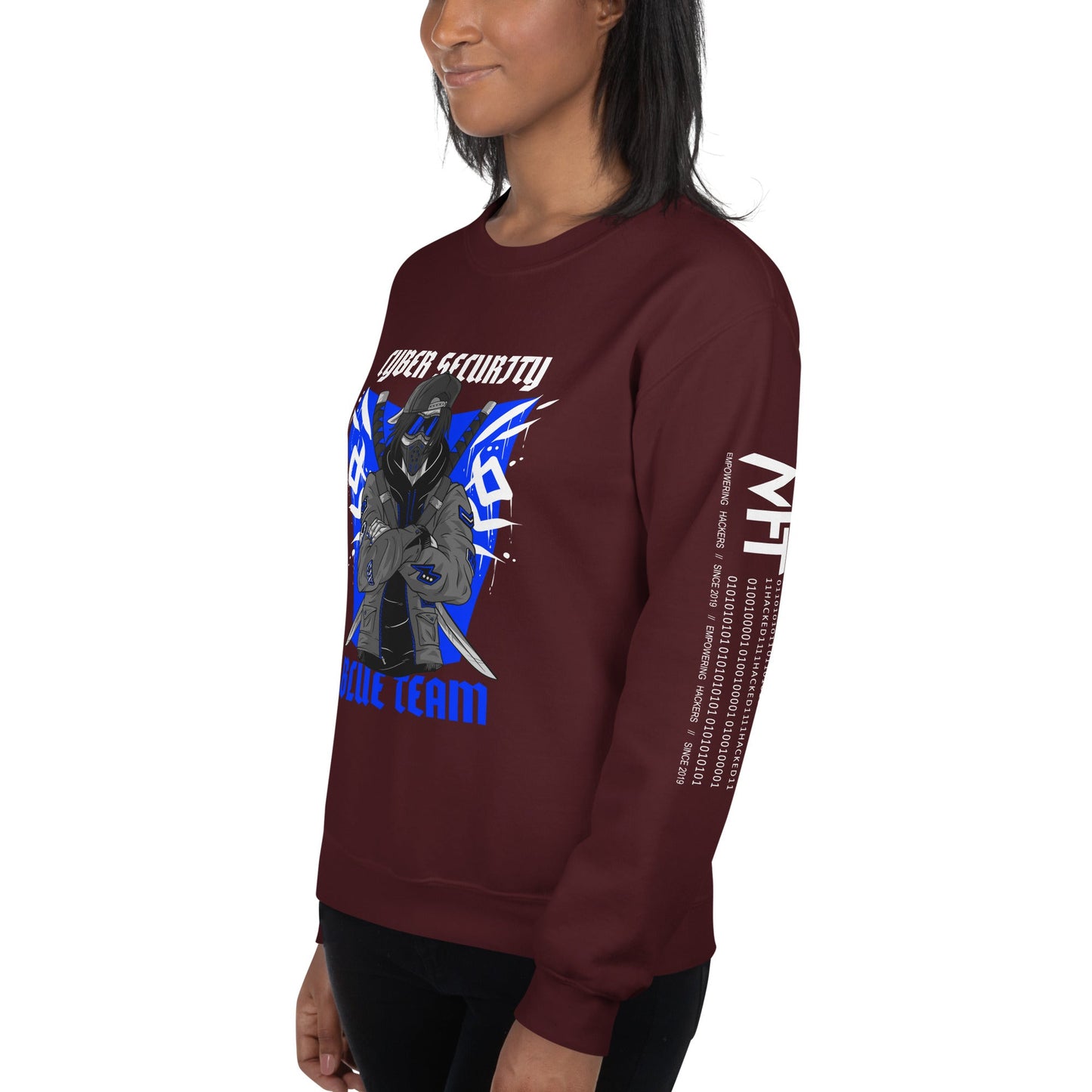 Cyber Security Blue Team V3 - Unisex Sweatshirt by DarkByteGear