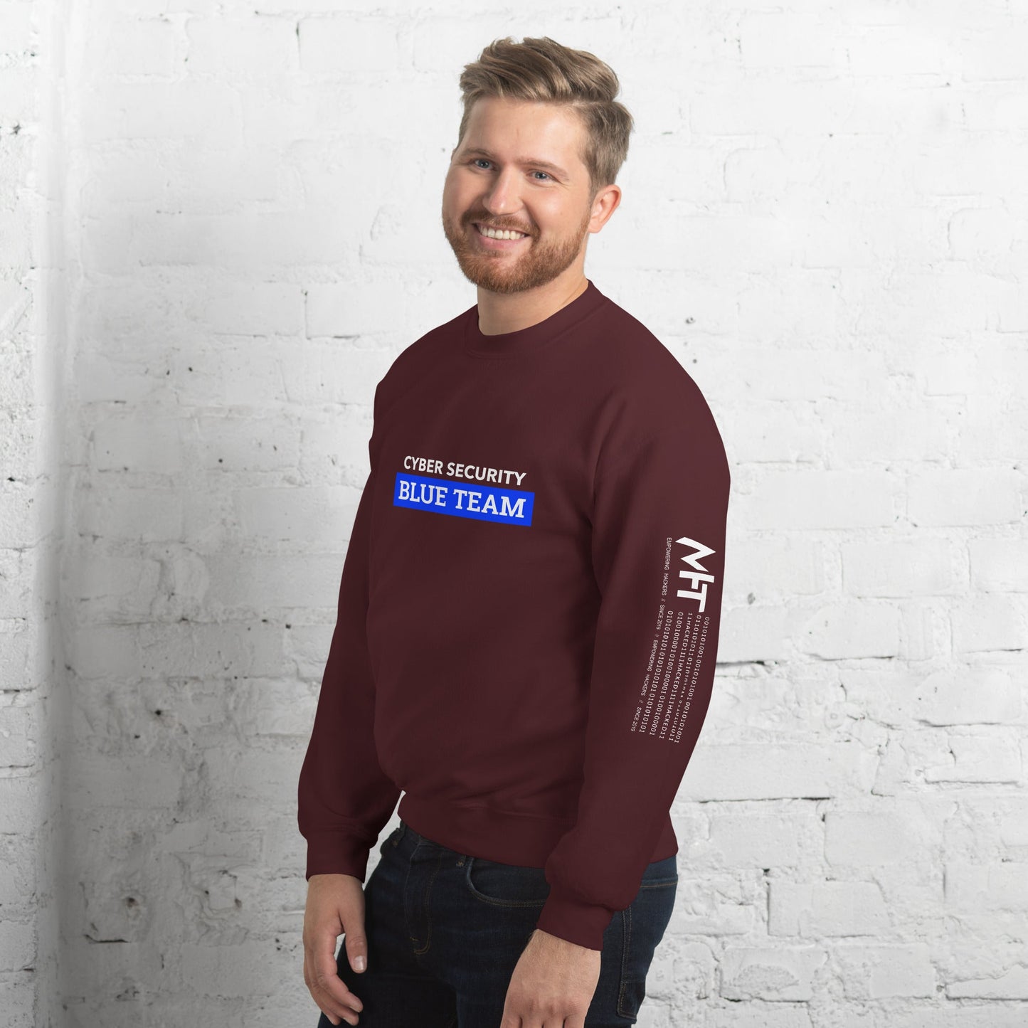 Cyber Security Blue Team V6 - Unisex Sweatshirt by DarkByteGear
