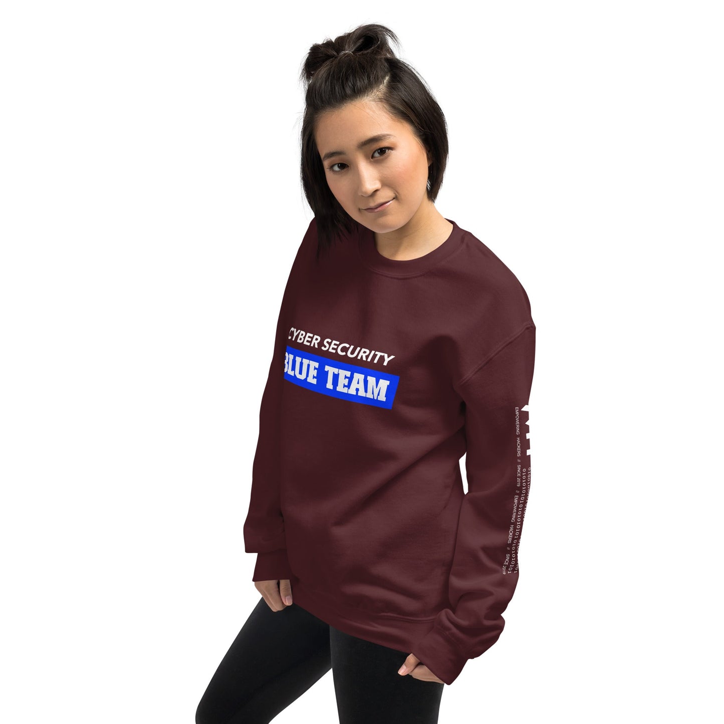 Cyber Security Blue Team V10 - Unisex Sweatshirt by DarkByteGear