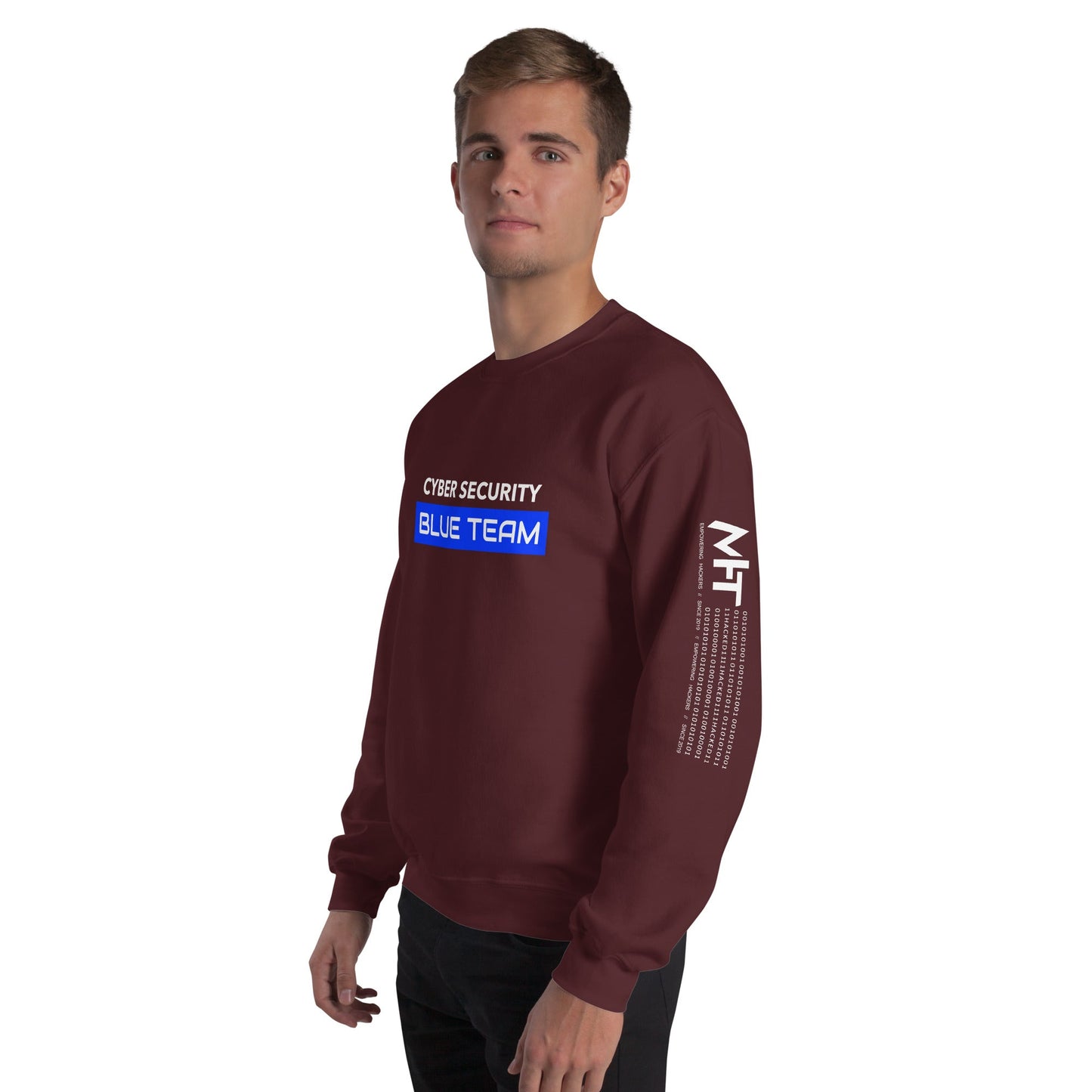 Cyber Security Blue Team V12 - Unisex Sweatshirt by DarkByteGear