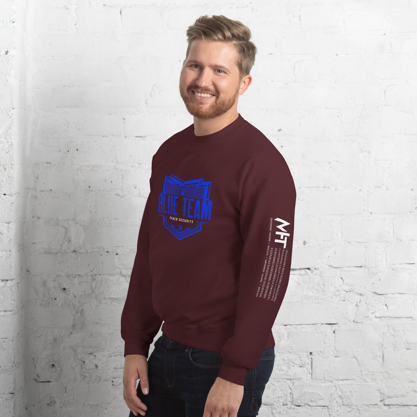 Cyber Security Blue Team V13 - Unisex Sweatshirt by DarkByteGear
