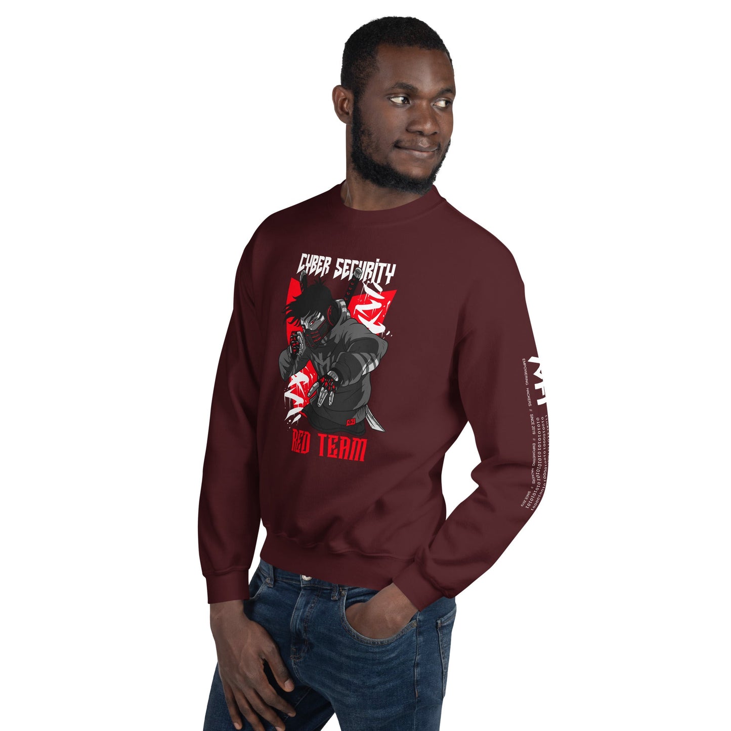 Cyber Security Red Team V3 - Unisex Sweatshirt by DarkByteGear