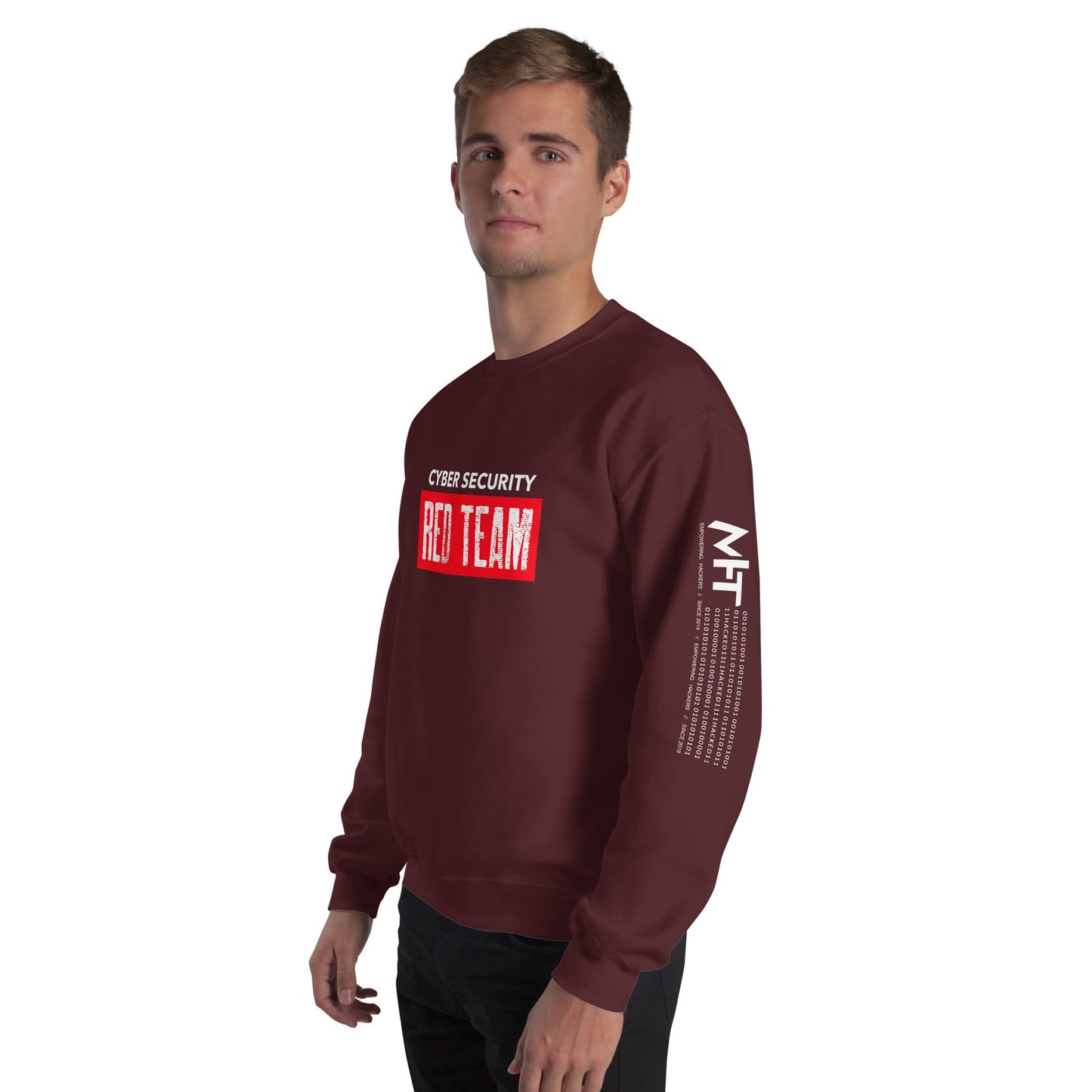 Cyber Security Red Team V1 - Unisex Sweatshirt by DarkByteGear