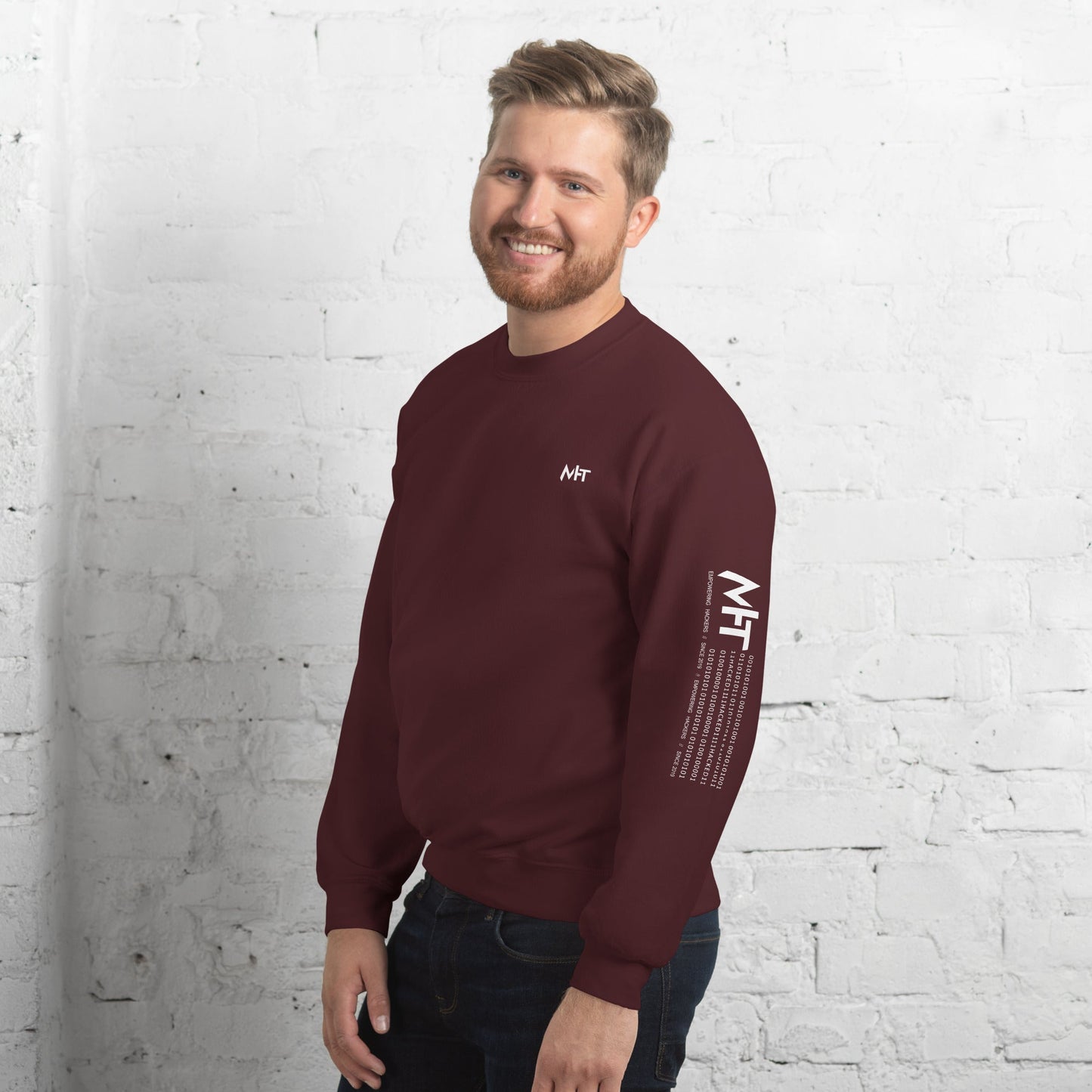 Cyber Security Red Team V6 - Unisex Sweatshirt ( Back Print ) by DarkByteGear
