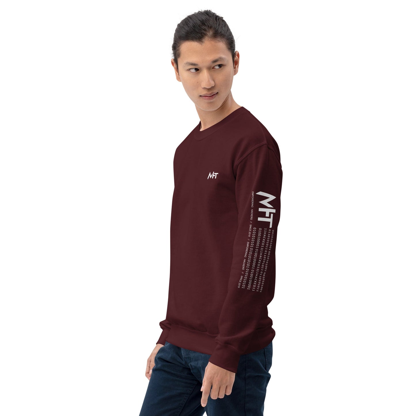 Cyber Security Red Team V12 - Unisex Sweatshirt ( Back Print ) by DarkByteGear