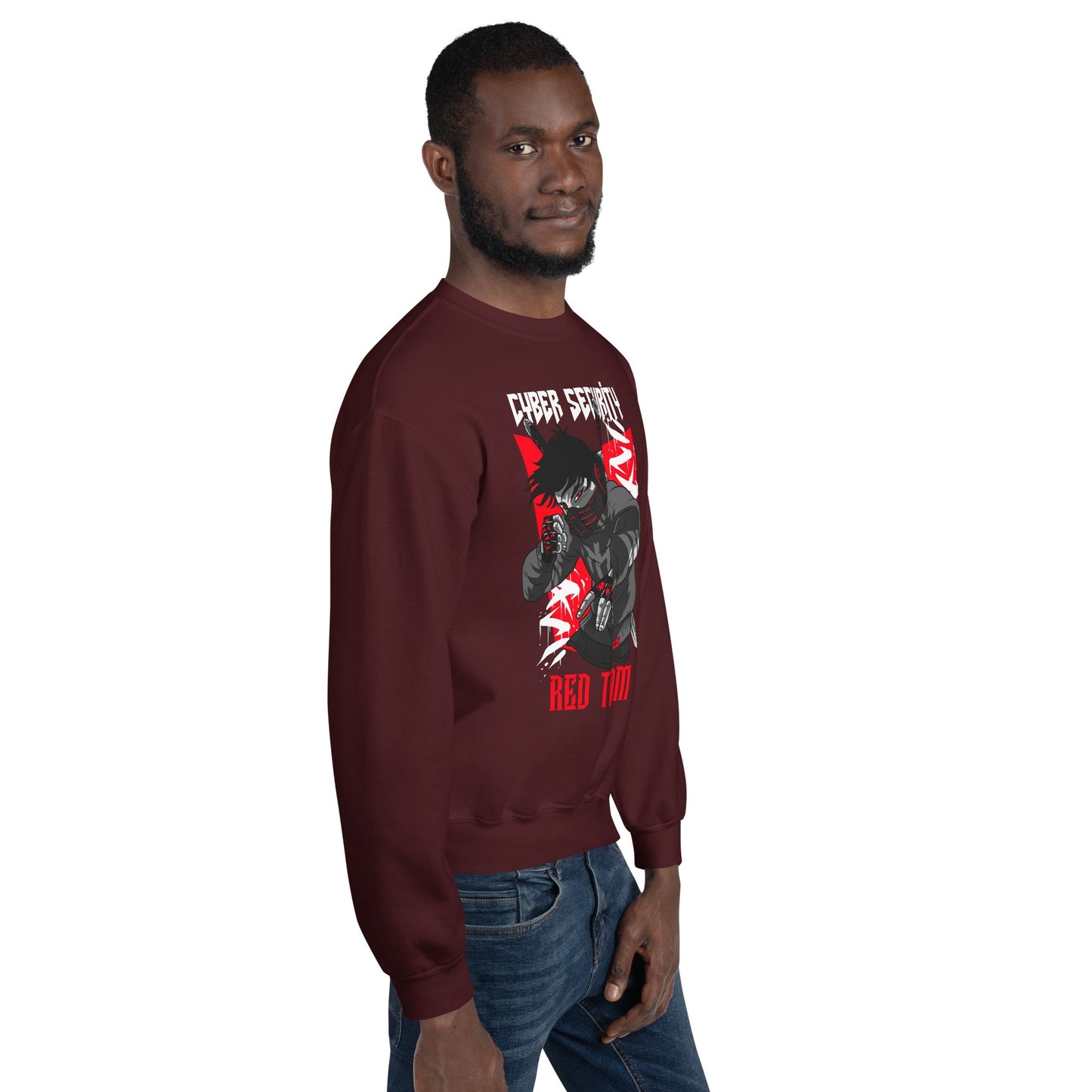 Cyber Security Red Team V3 - Unisex Sweatshirt by DarkByteGear