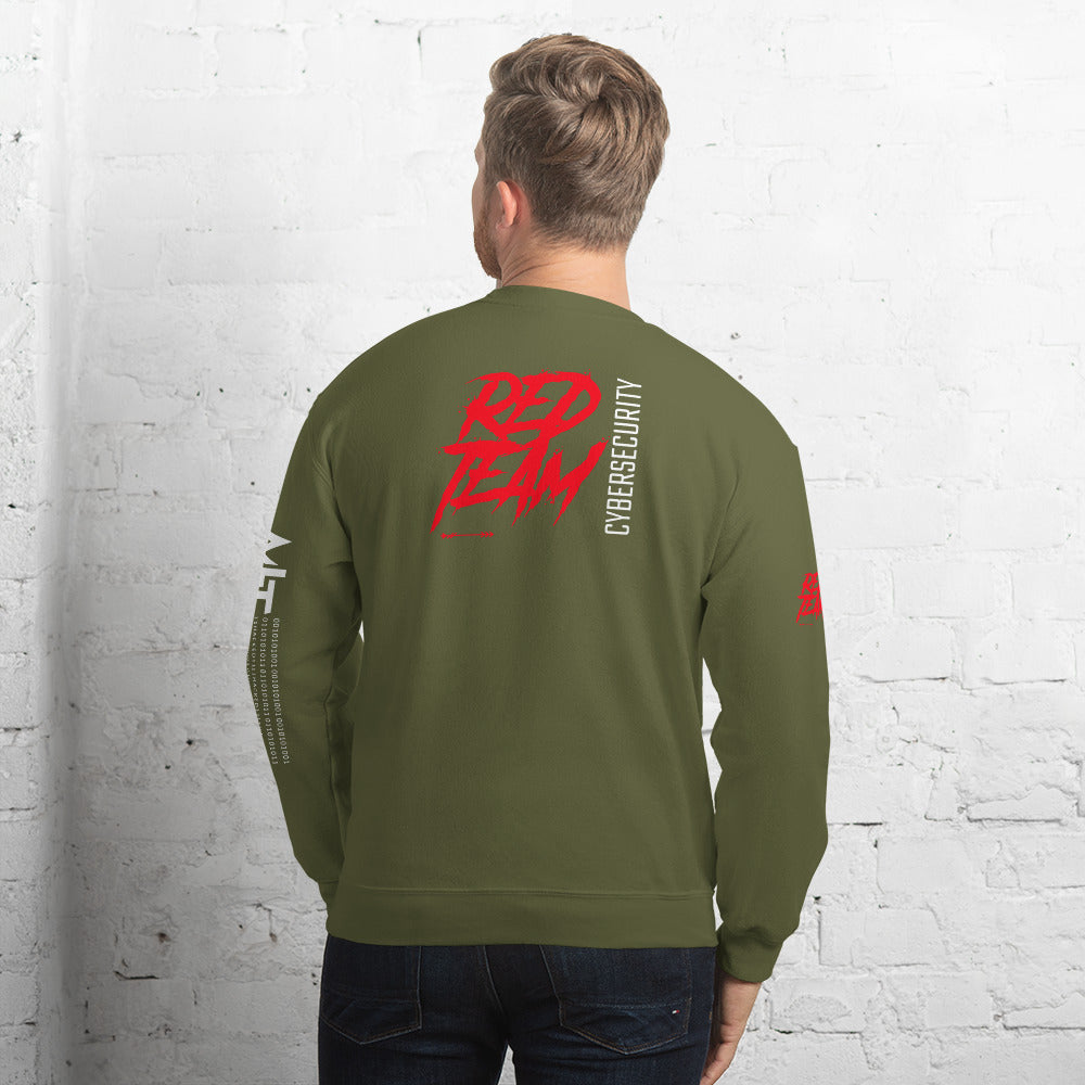 Cyber Security Red Team V10 - Unisex Sweatshirt by DarkByteGear