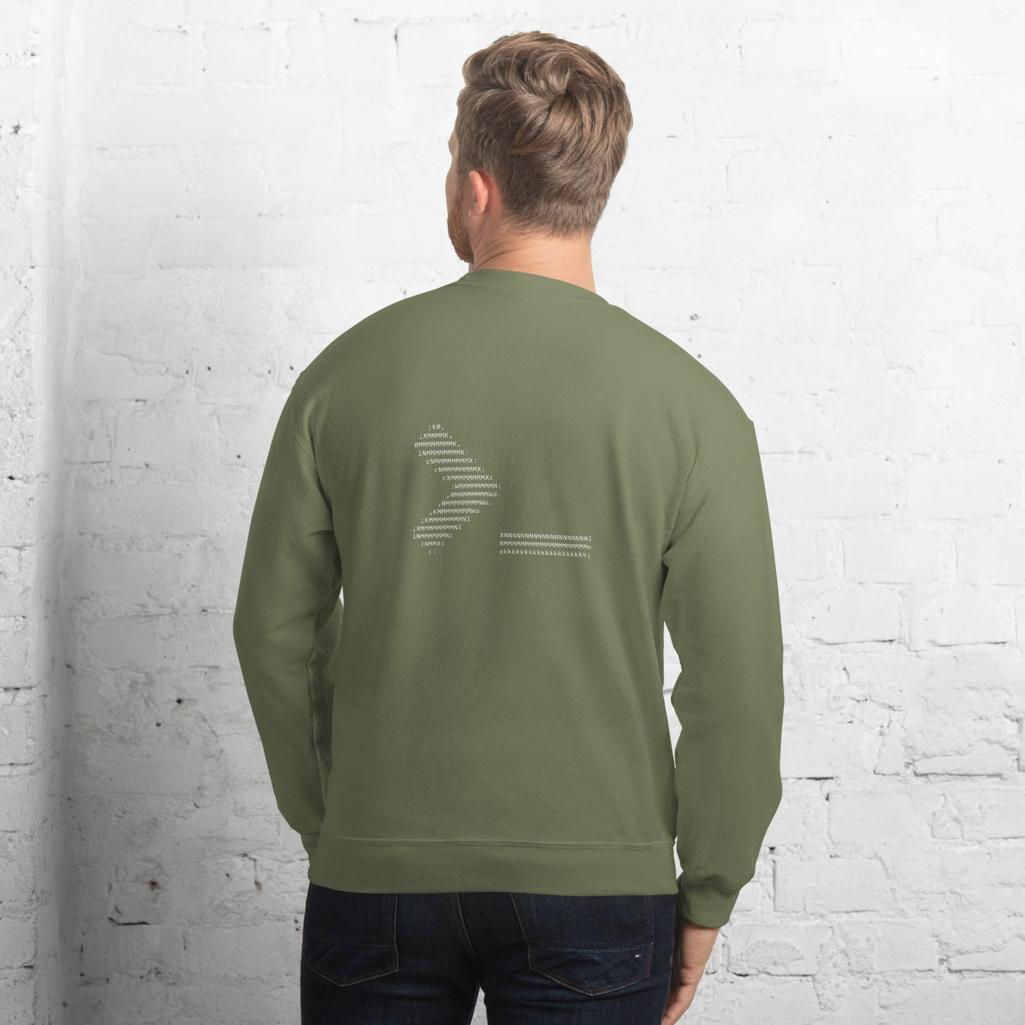 CLI - Unisex Sweatshirt ( Back Print ) by DarkByteGear