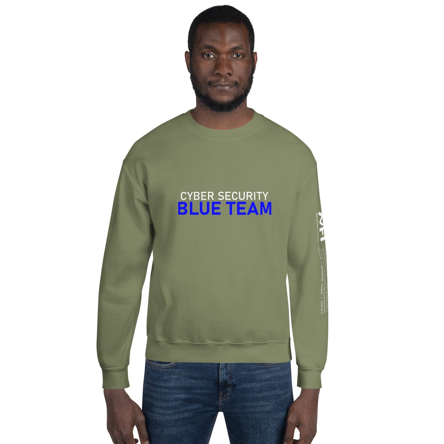 Cyber Security Blue team V4 - Unisex Sweatshirt by DarkByteGear