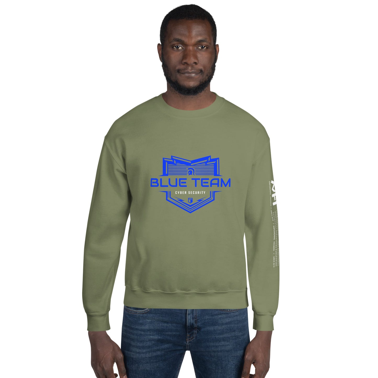 Cyber Security Blue Team V17 - Unisex Sweatshirt by DarkByteGear