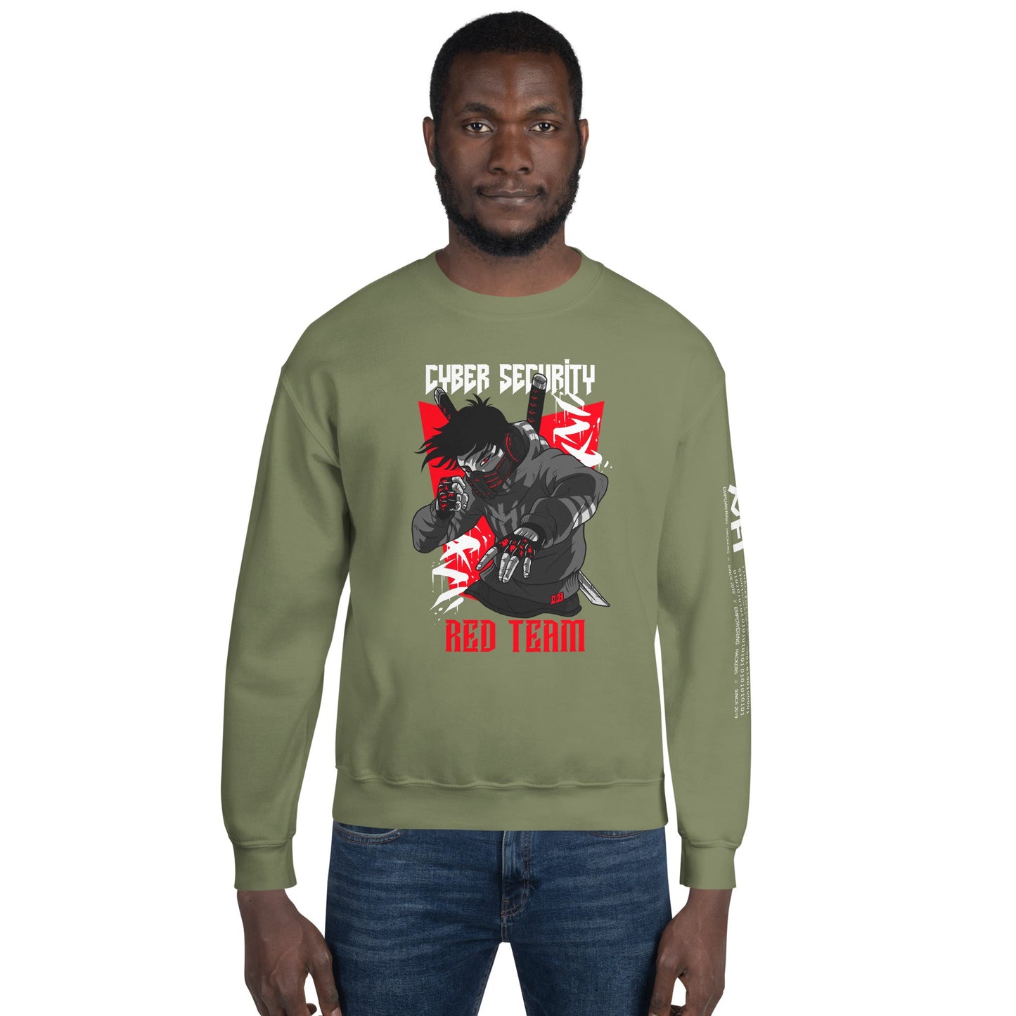 Cyber Security Red Team V3 - Unisex Sweatshirt by DarkByteGear