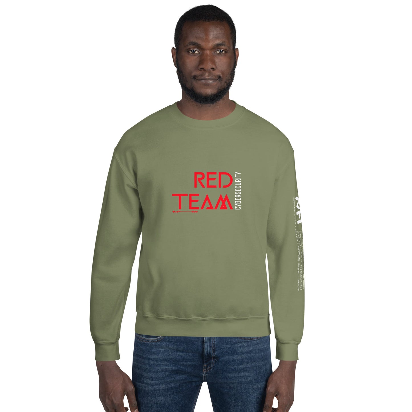 Cyber Security Red Team V4 - Unisex Sweatshirt by DarkByteGear
