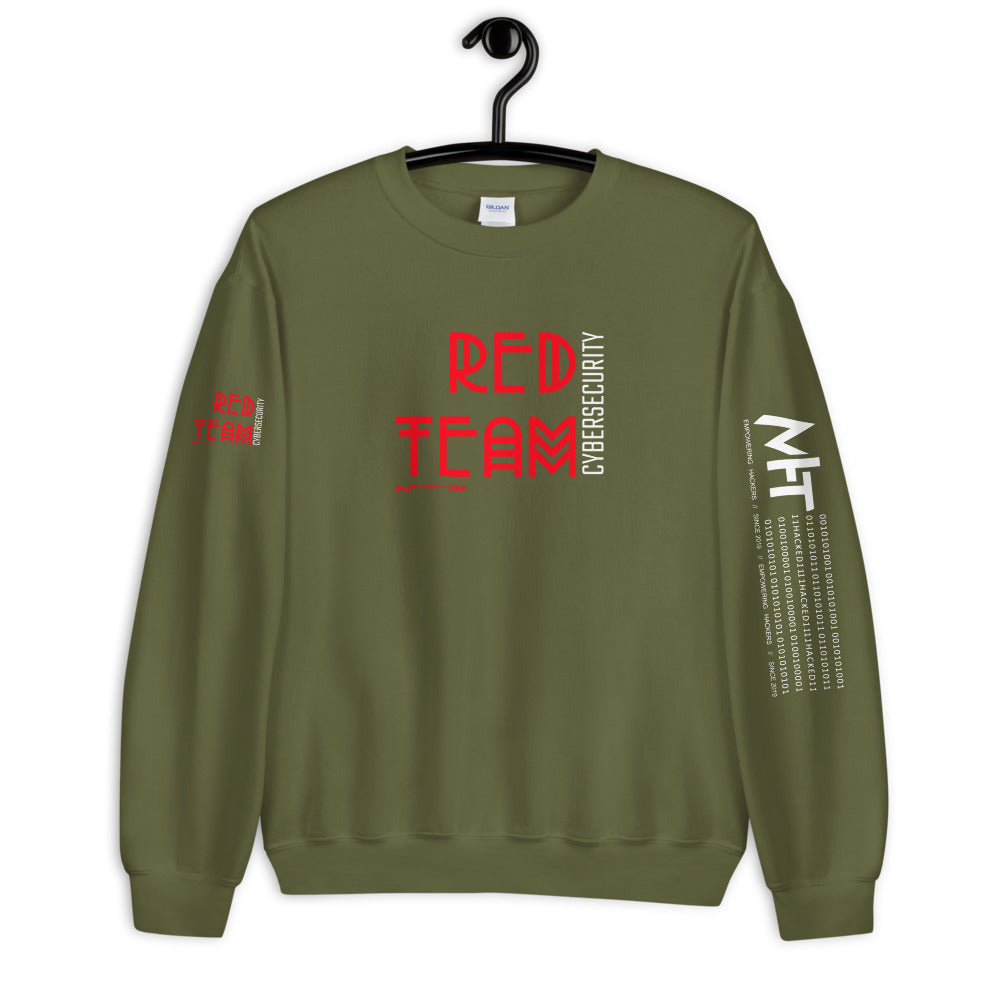 Cyber Security Red Team v5 - Unisex Sweatshirt by DarkByteGear